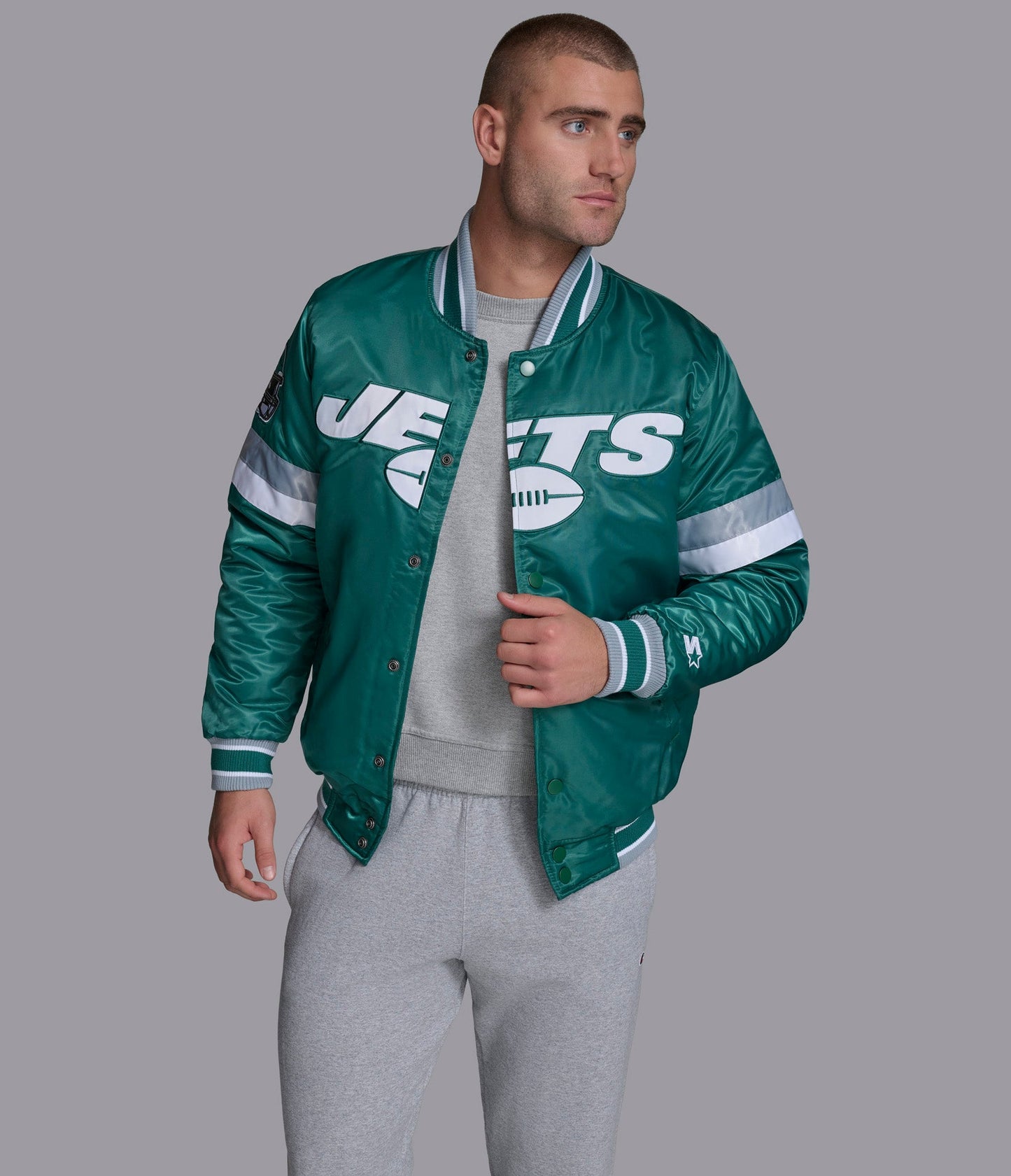 NY Jets Home Game Varsity Jacket