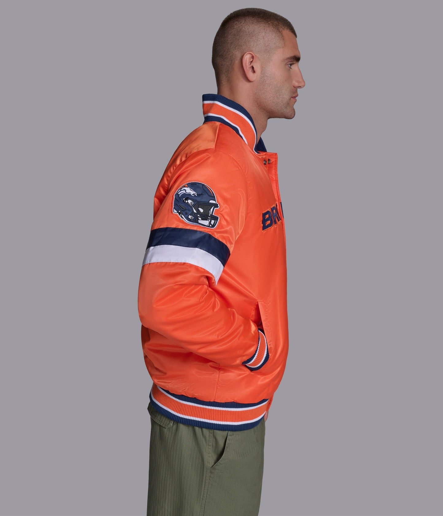 Denver Broncos Home Game Varsity Jacket