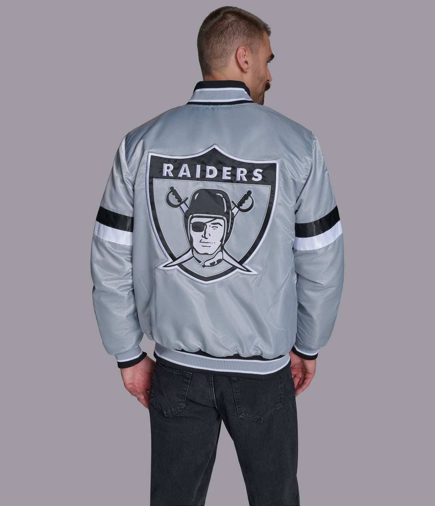 Raiders Home Game Varsity Jacket