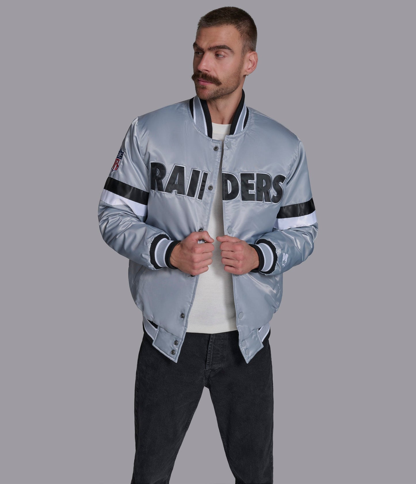 Raiders Home Game Varsity Jacket