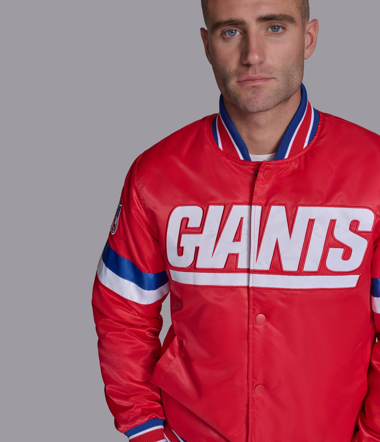 NY Giants Home Game Varsity Jacket