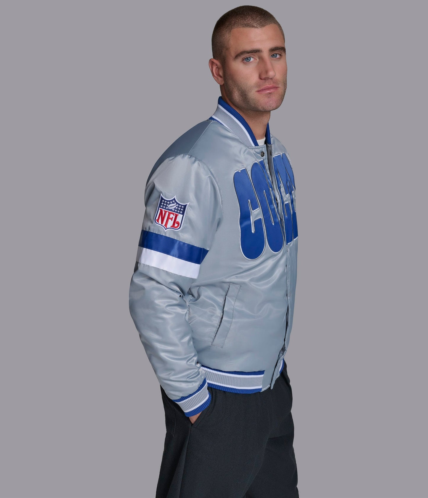 Indianapolis Colts Home Game Varsity Jacket