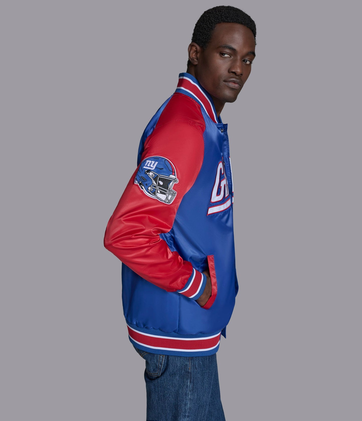 NY Giants The Renegade Varsity Jacket