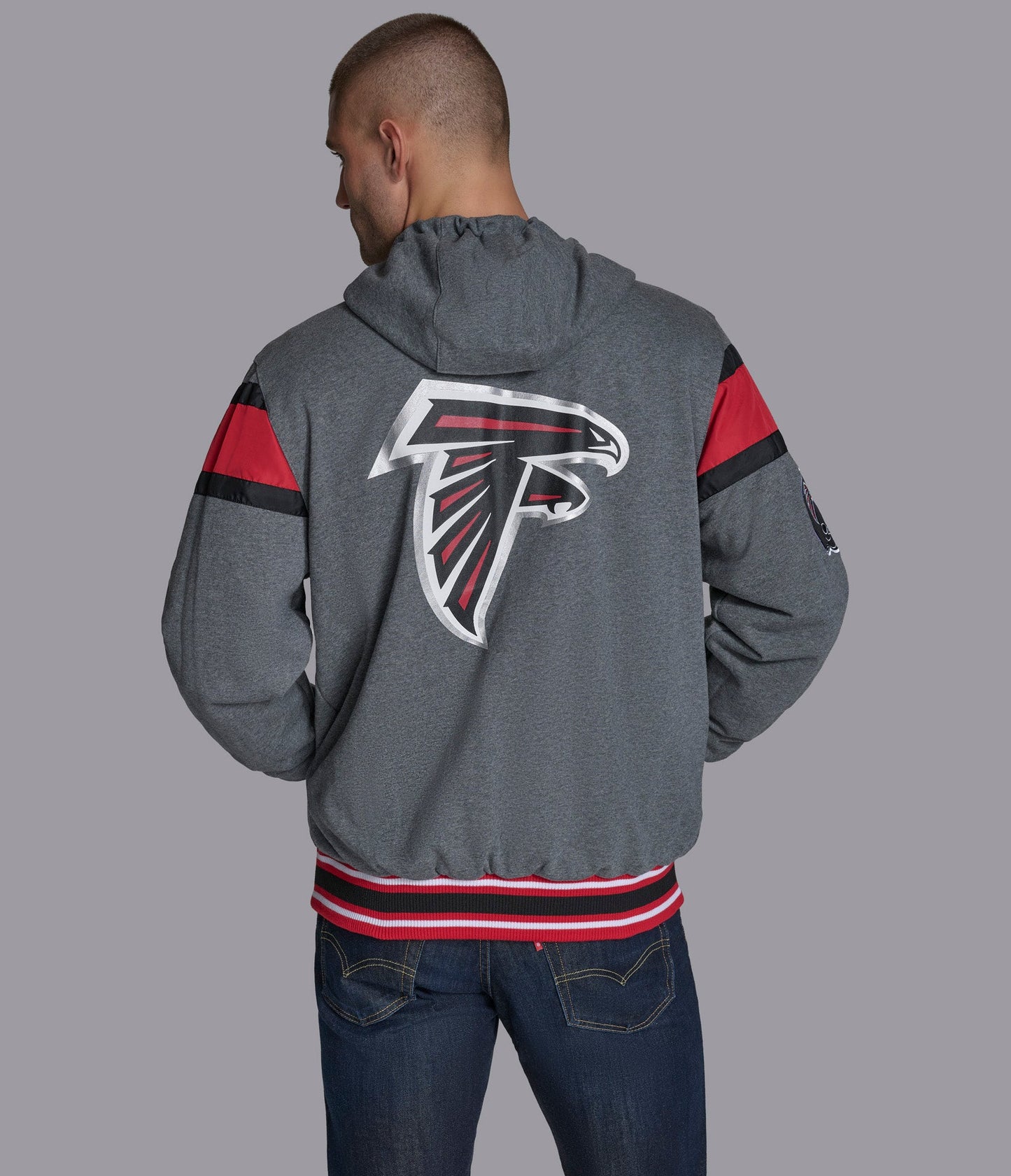 Atlanta Falcons Full Back Reversible Hoodie