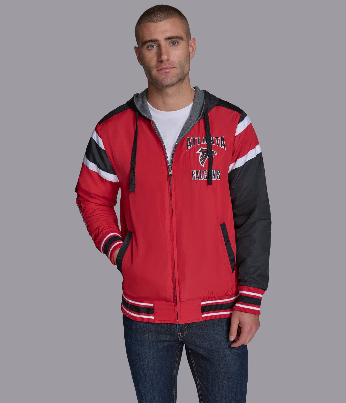 Atlanta Falcons Full Back Reversible Hoodie