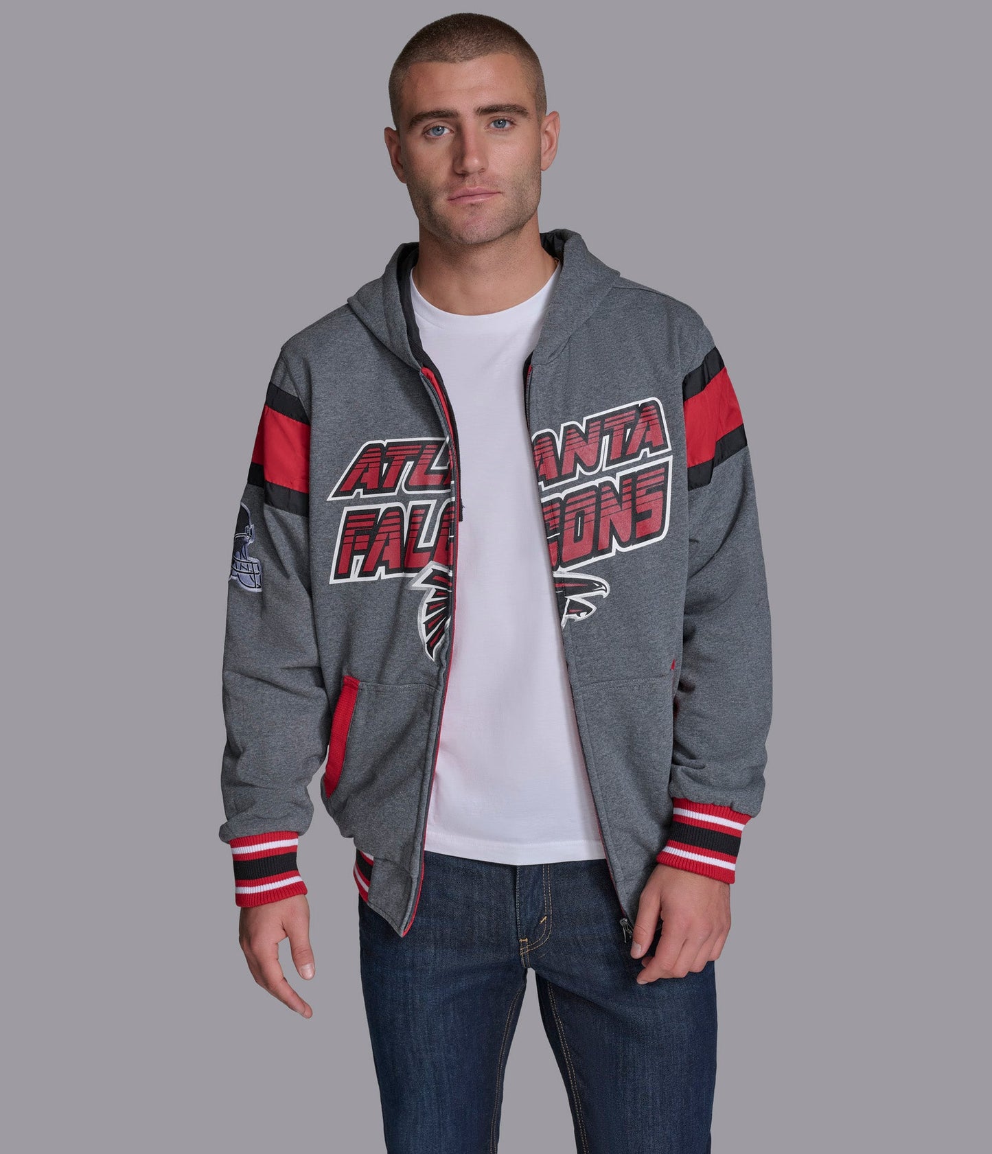 Atlanta Falcons Full Back Reversible Hoodie