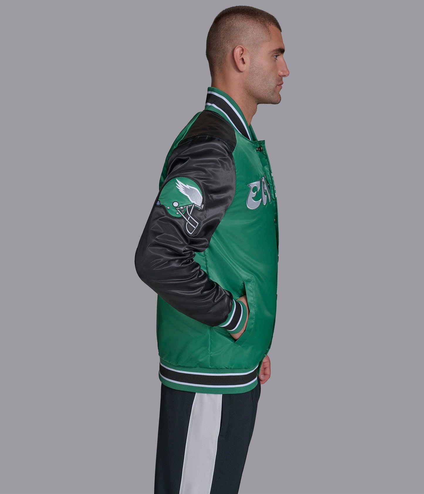 Eagles The Renegade Varsity Jacket