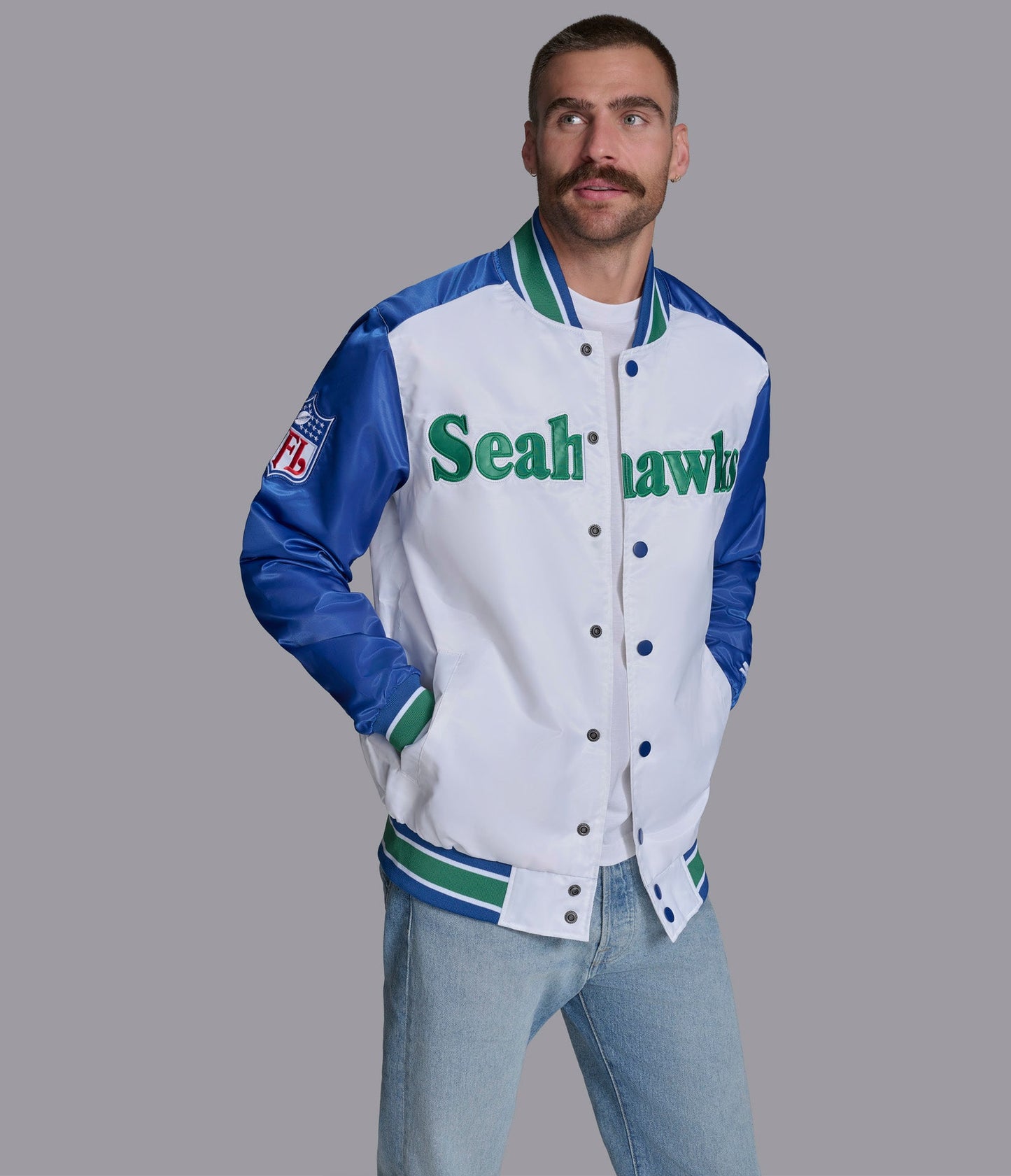 Seattle Seahawks The Renegade Varsity Jacket