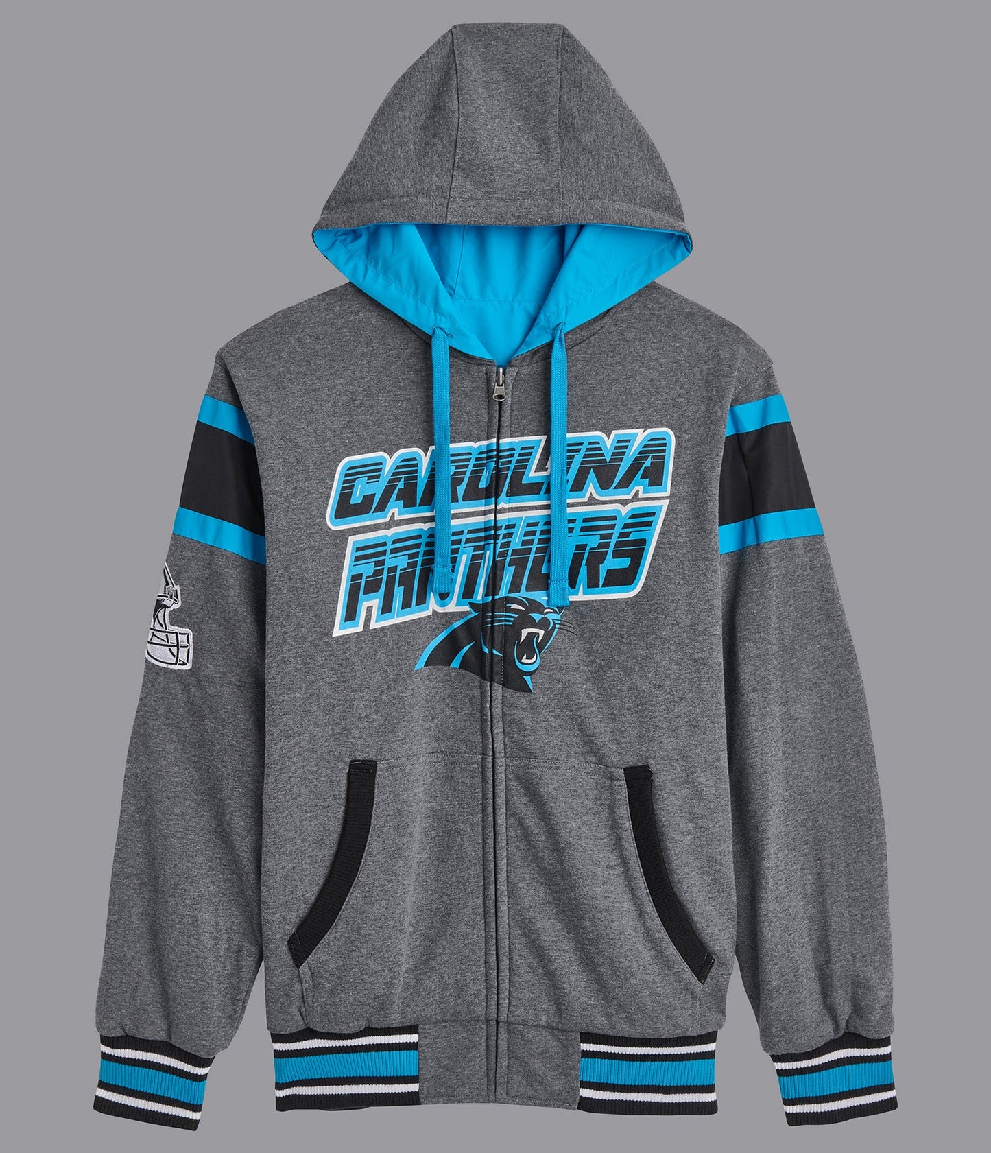 Carolina Panthers Full Back Reversible Hoodie