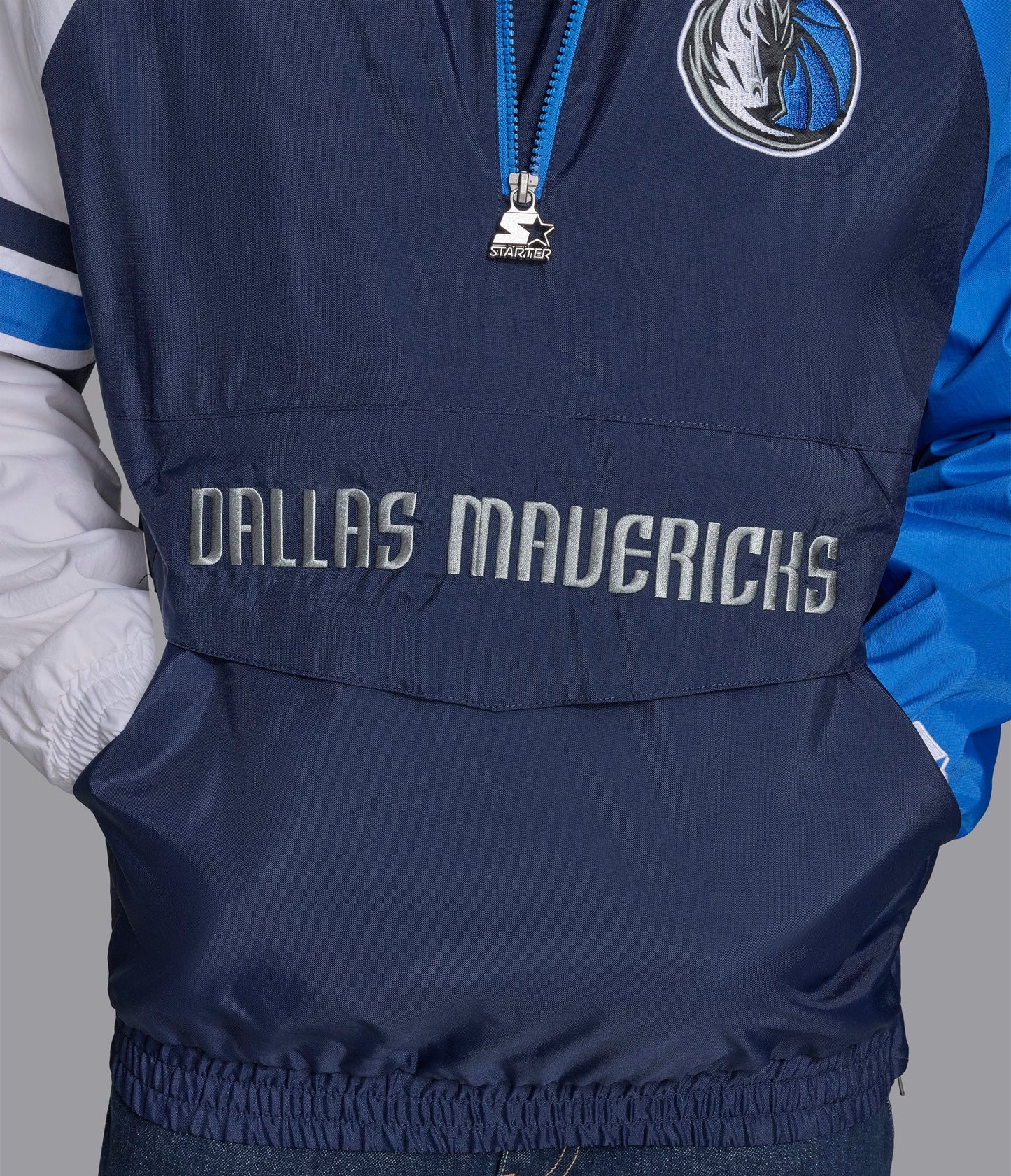 Dallas Mavericks Elite Half Zip Pullover