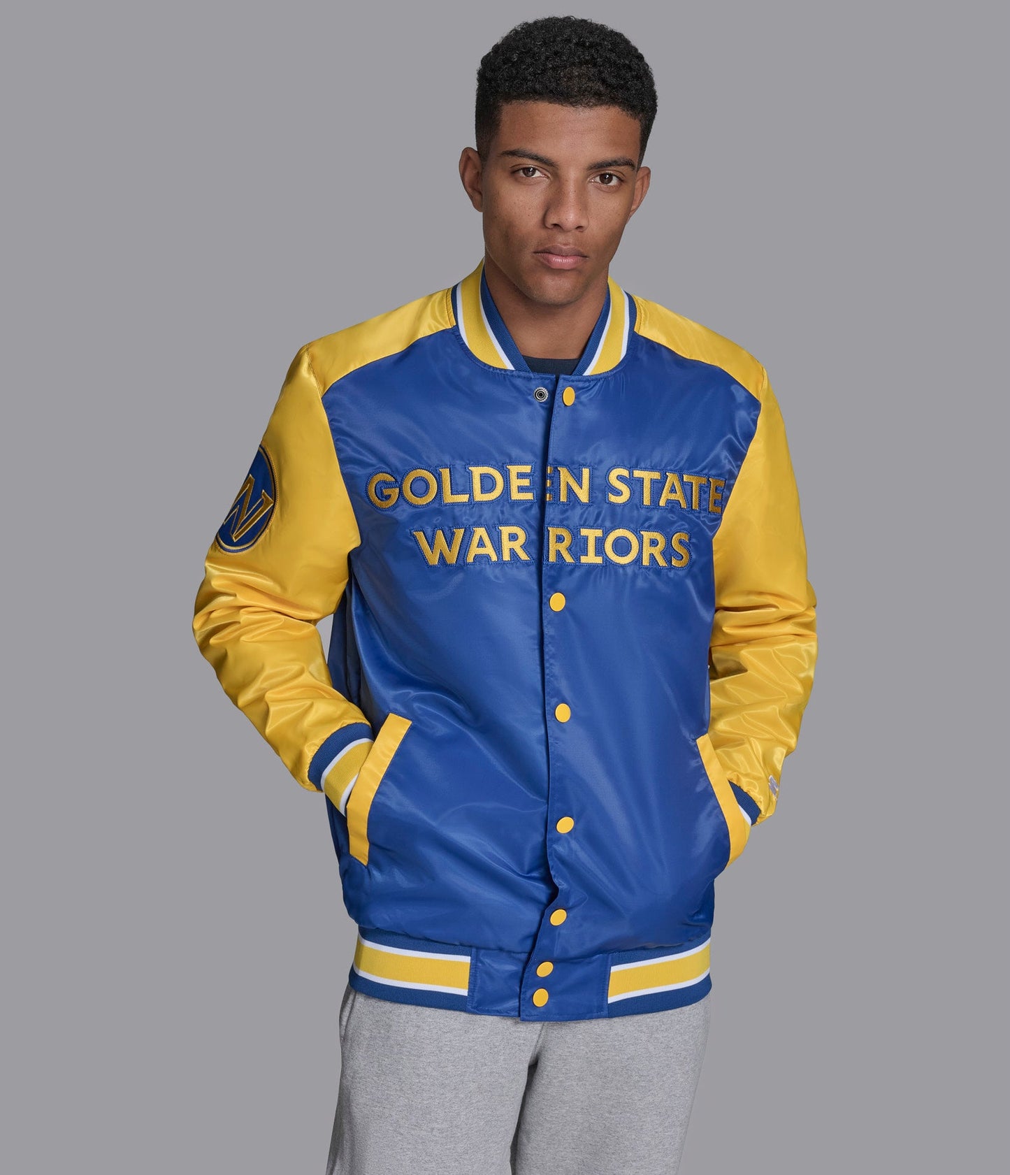 Golden State Warriors The Renegade Varsity Jacket