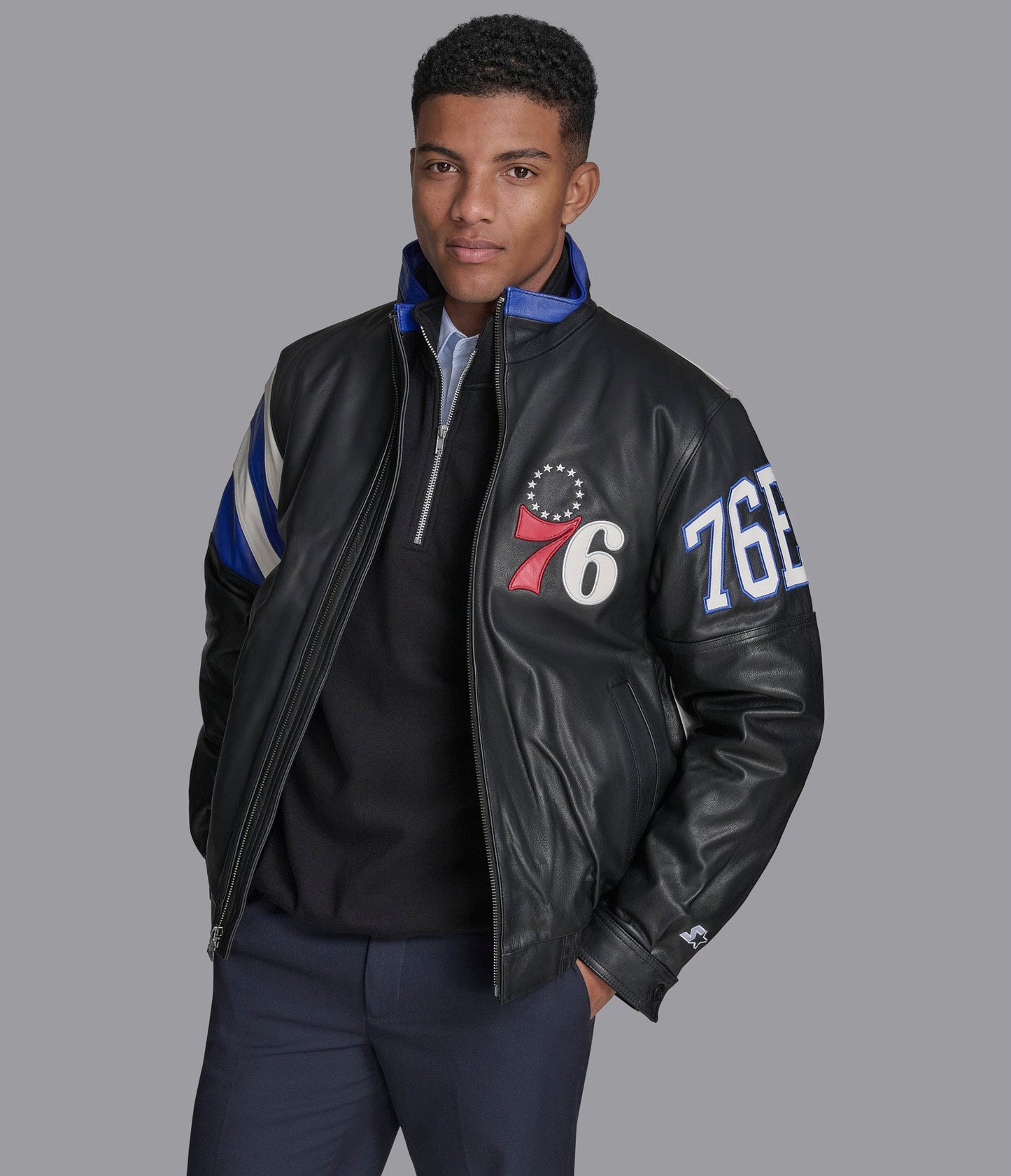 Philadelphia 76ers Full Zip Jacket