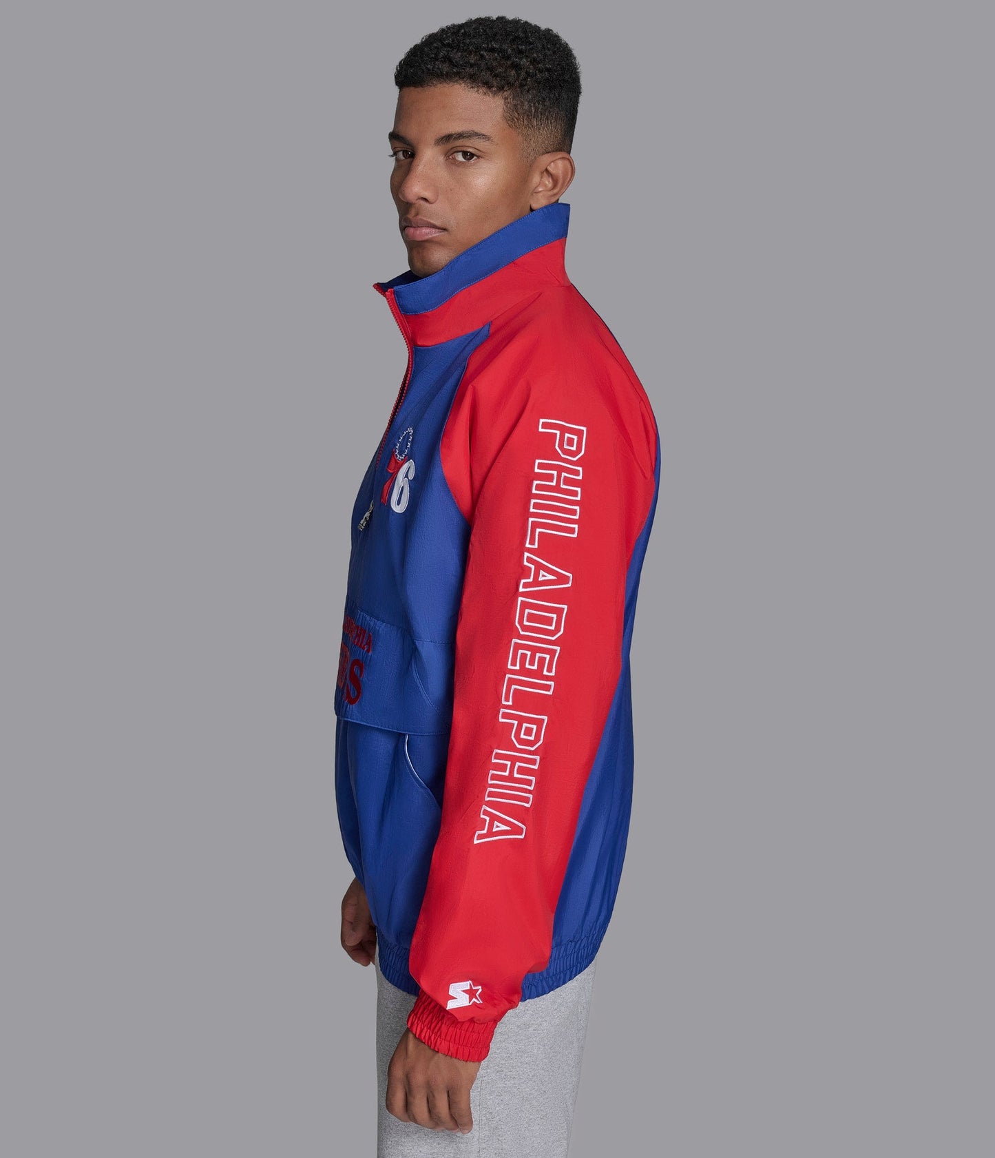 Philadelphia 76ers Elite Half Zip Pullover