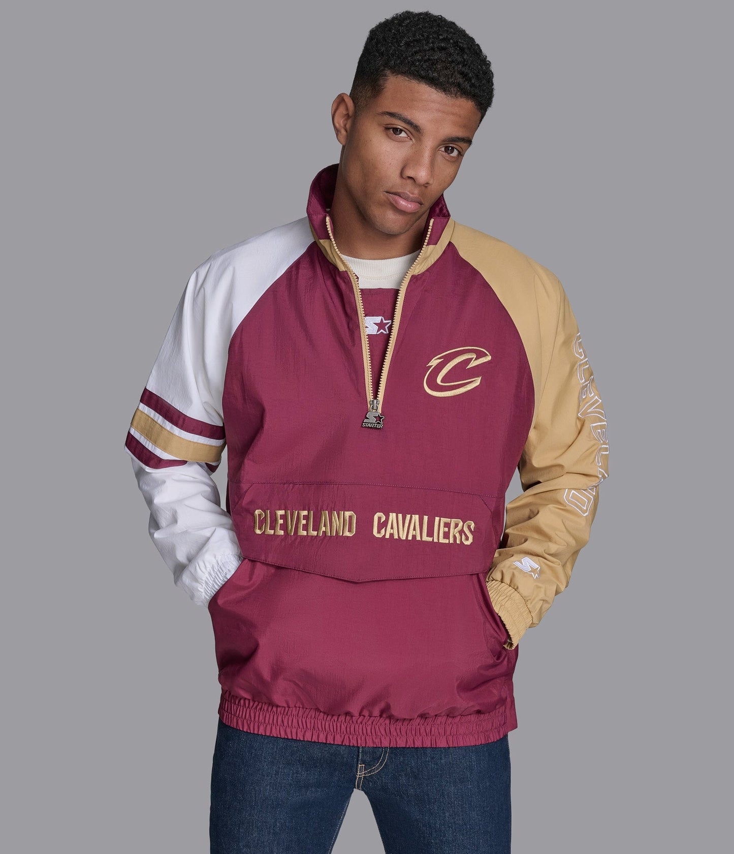 Cleveland Cavaliers Elite Half Zip Pullover