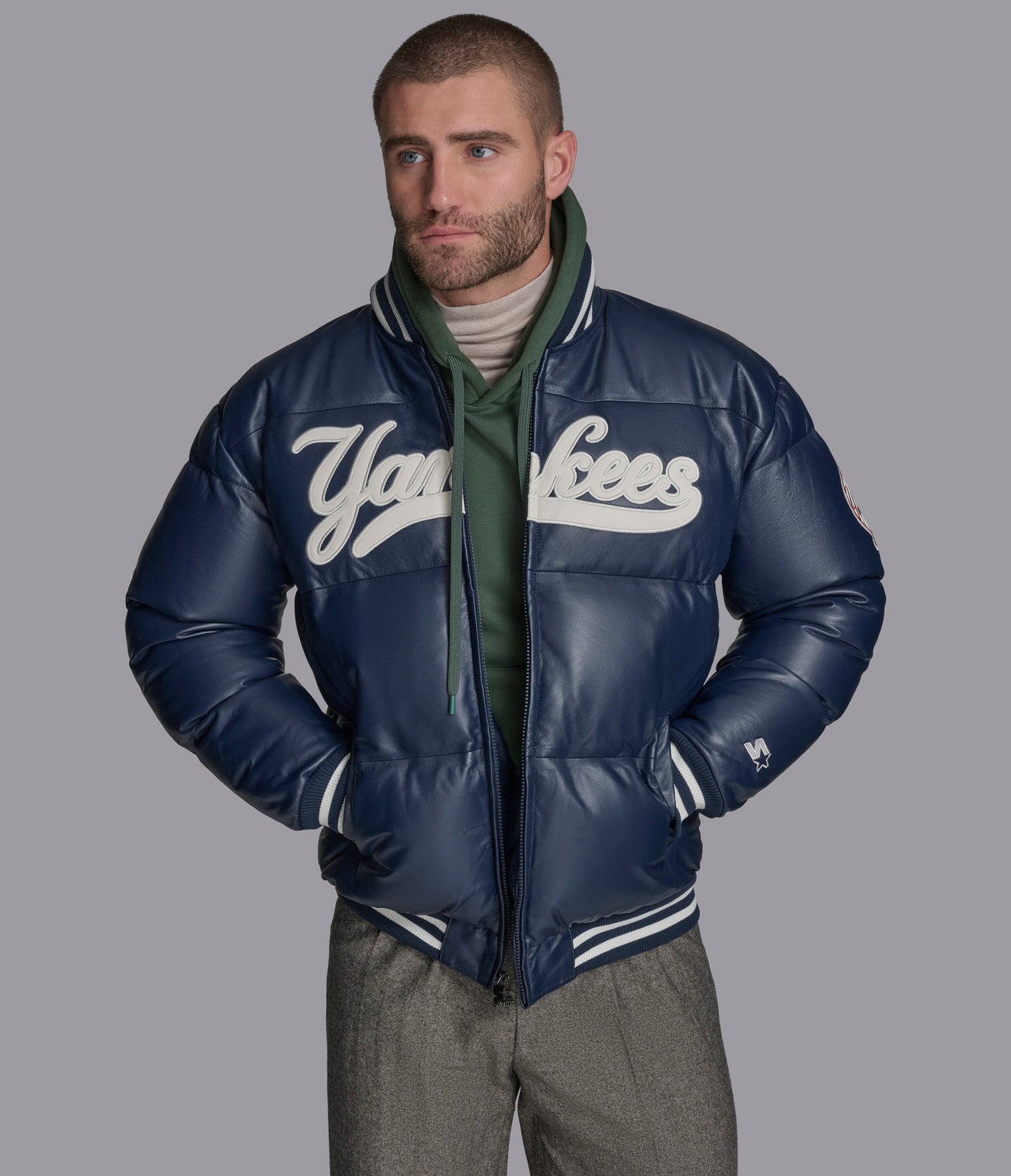 NY Yankees Bubble Jacket