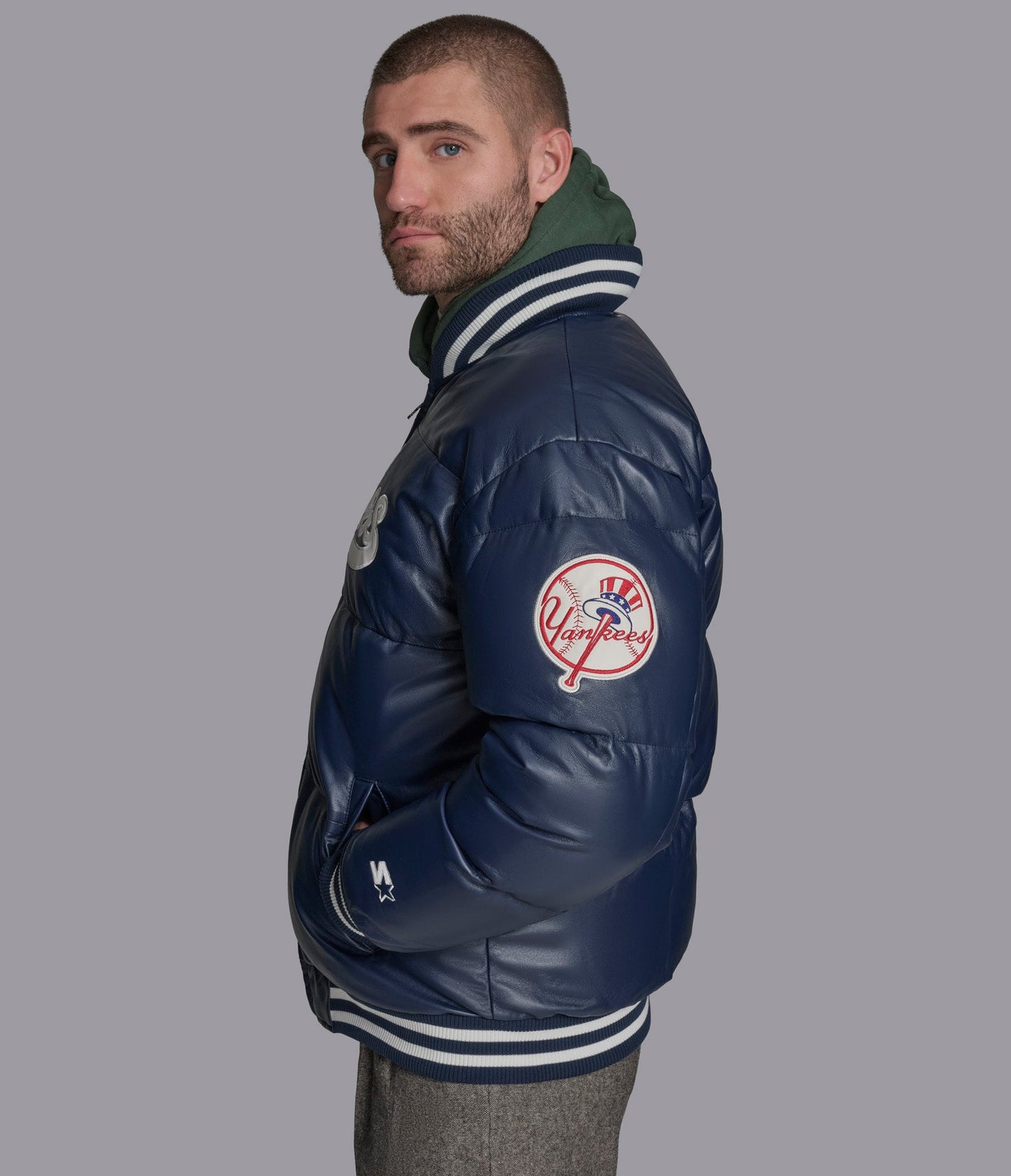 NY Yankees Bubble Jacket