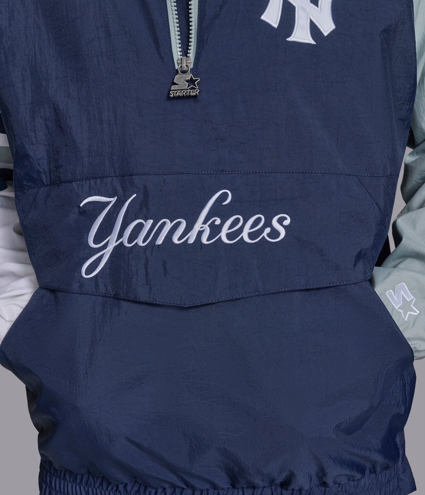 NY Yankees Elite Half Zip Pullover