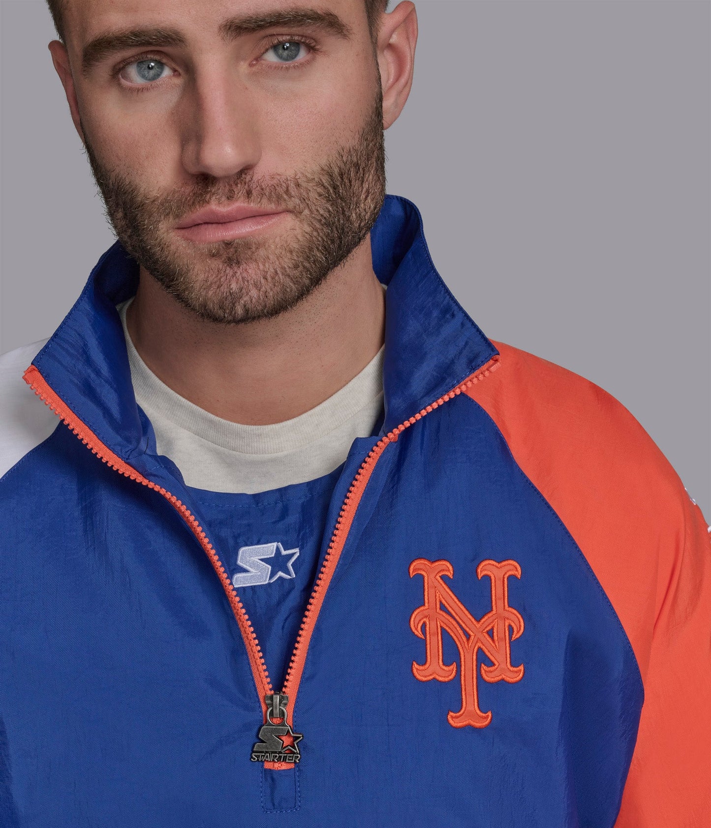 NY Mets Elite Half Zip Pullover