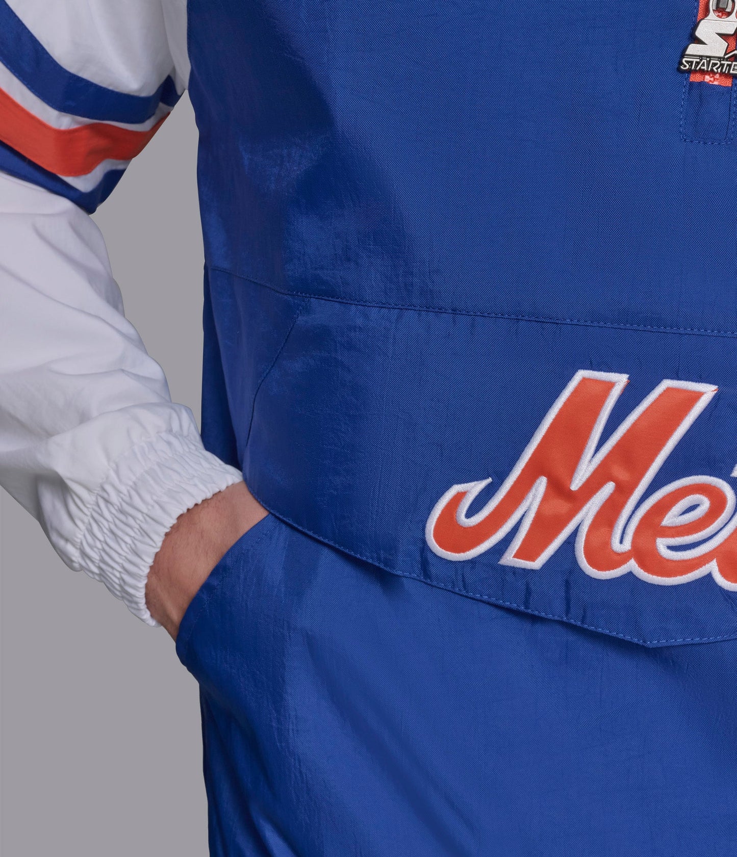 NY Mets Elite Half Zip Pullover