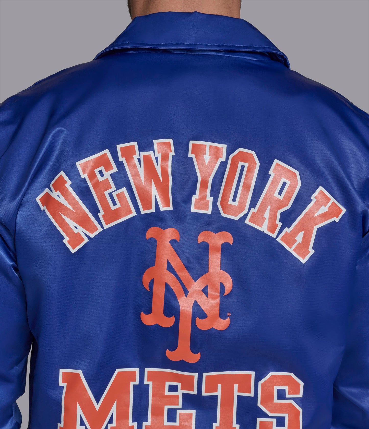 NY Mets Option Route Coaches Jacket