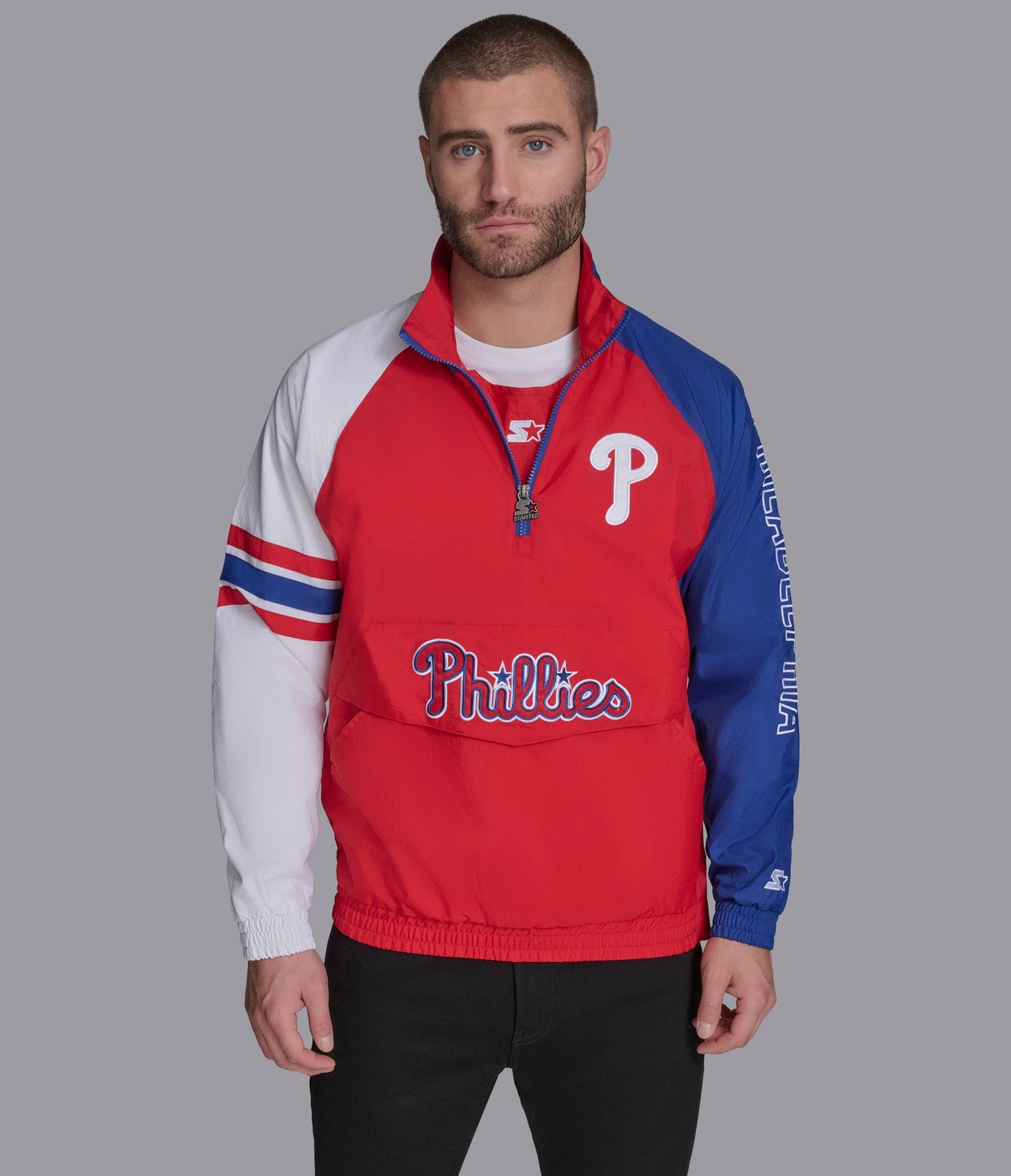 Philadelphia Phillies Elite Half Zip Pullover