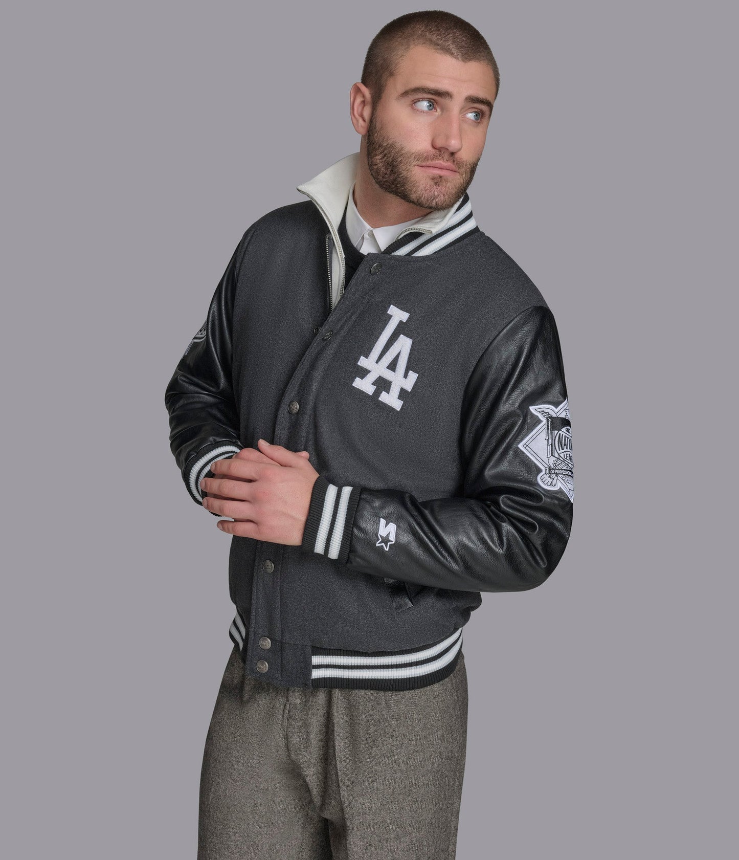 LA Dodgers First Rounder Varsity Jacket