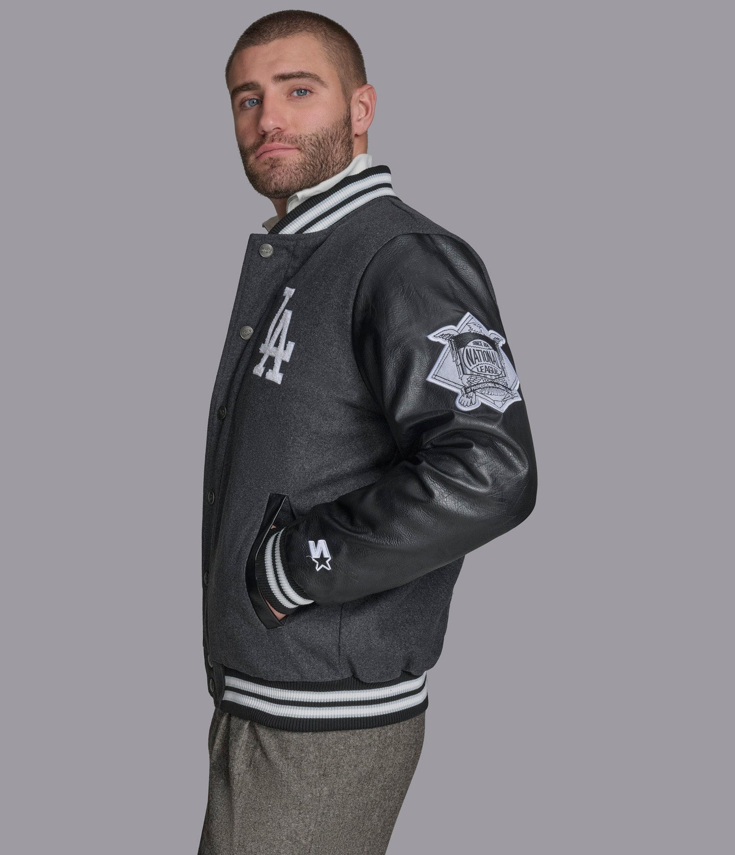 LA Dodgers First Rounder Varsity Jacket