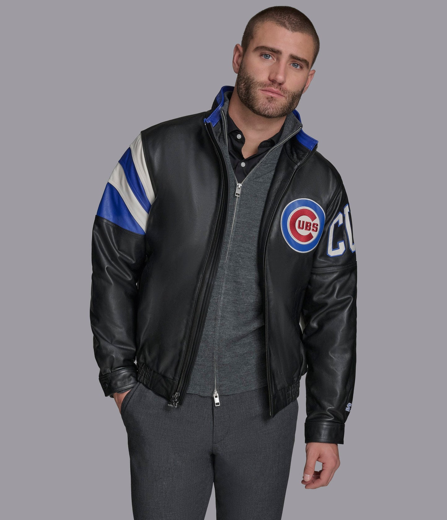 Chicago Cubs Retro Full Zip Jacket