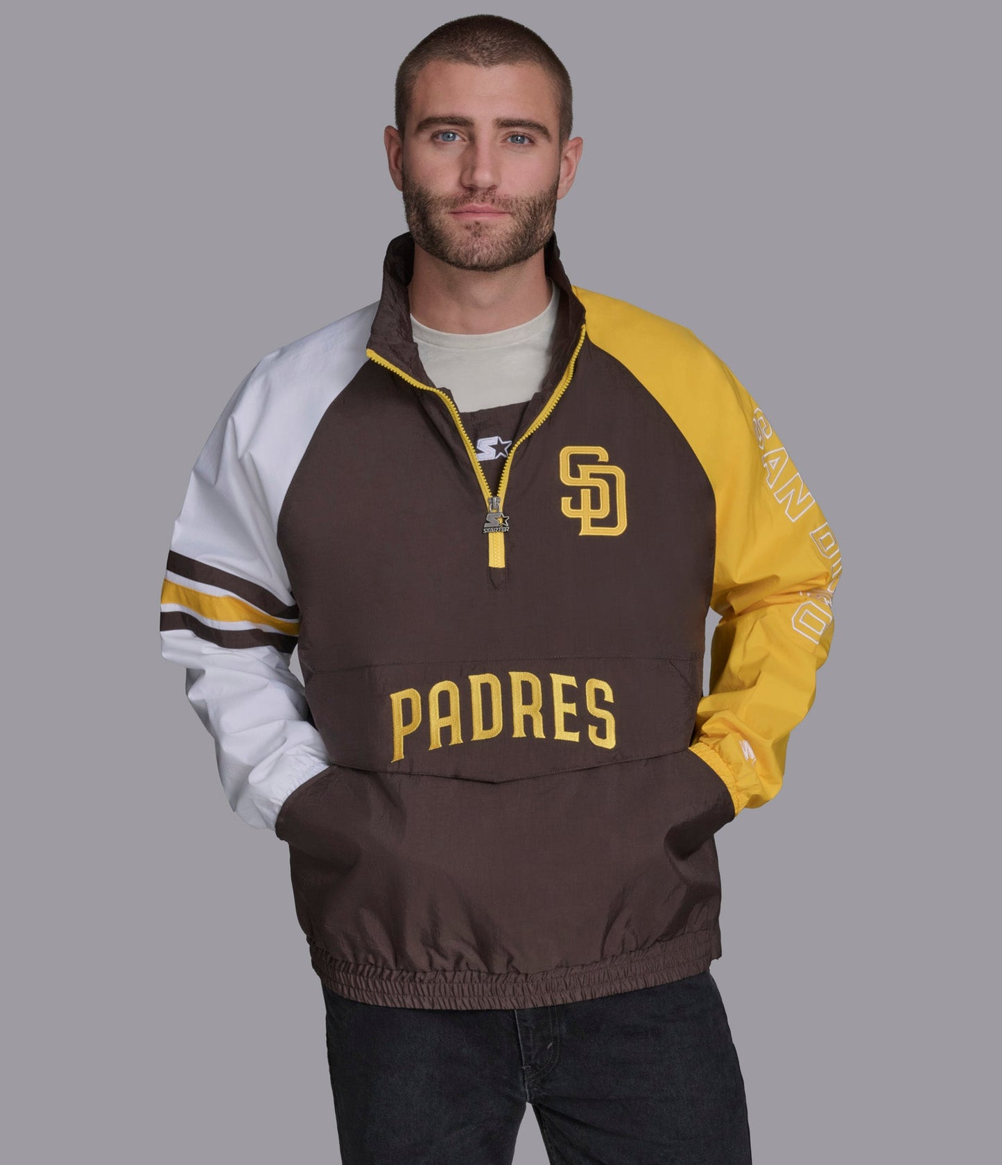 San Diego Padres Elite Half Zip Pullover