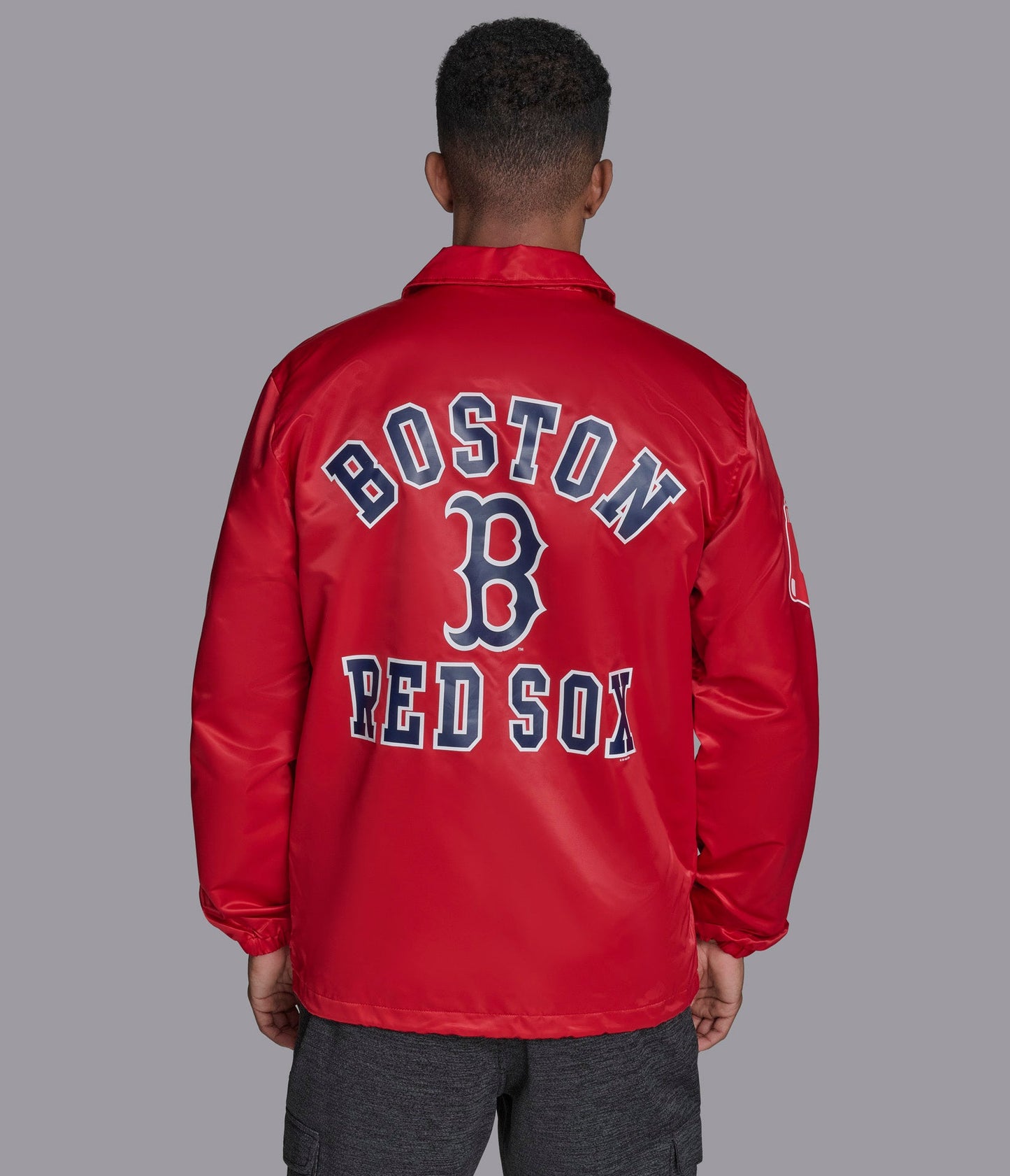 Boston Red Sox Option Route Coaches Jacket