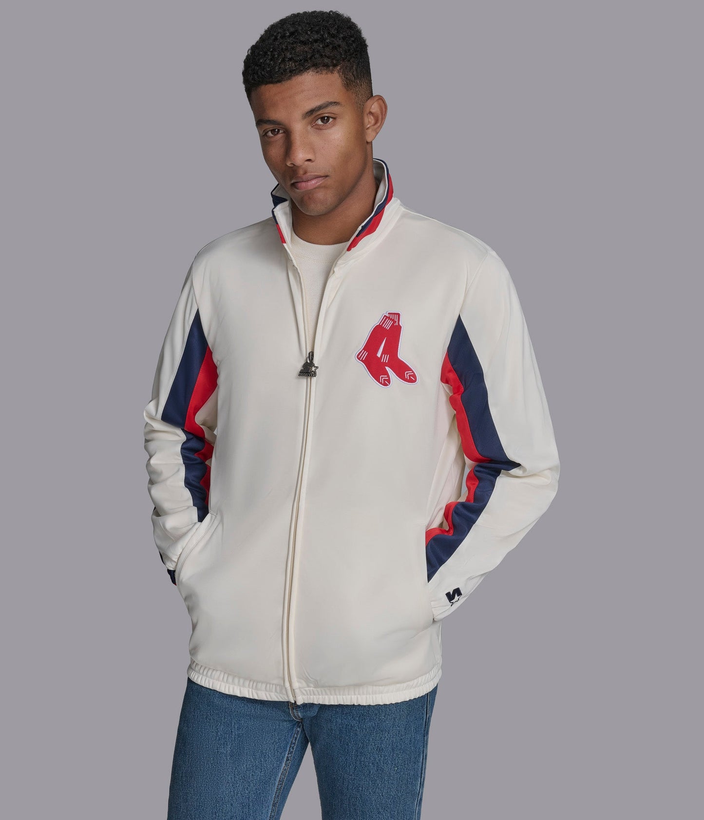 Boston Red Sox Rebound Track Jacket