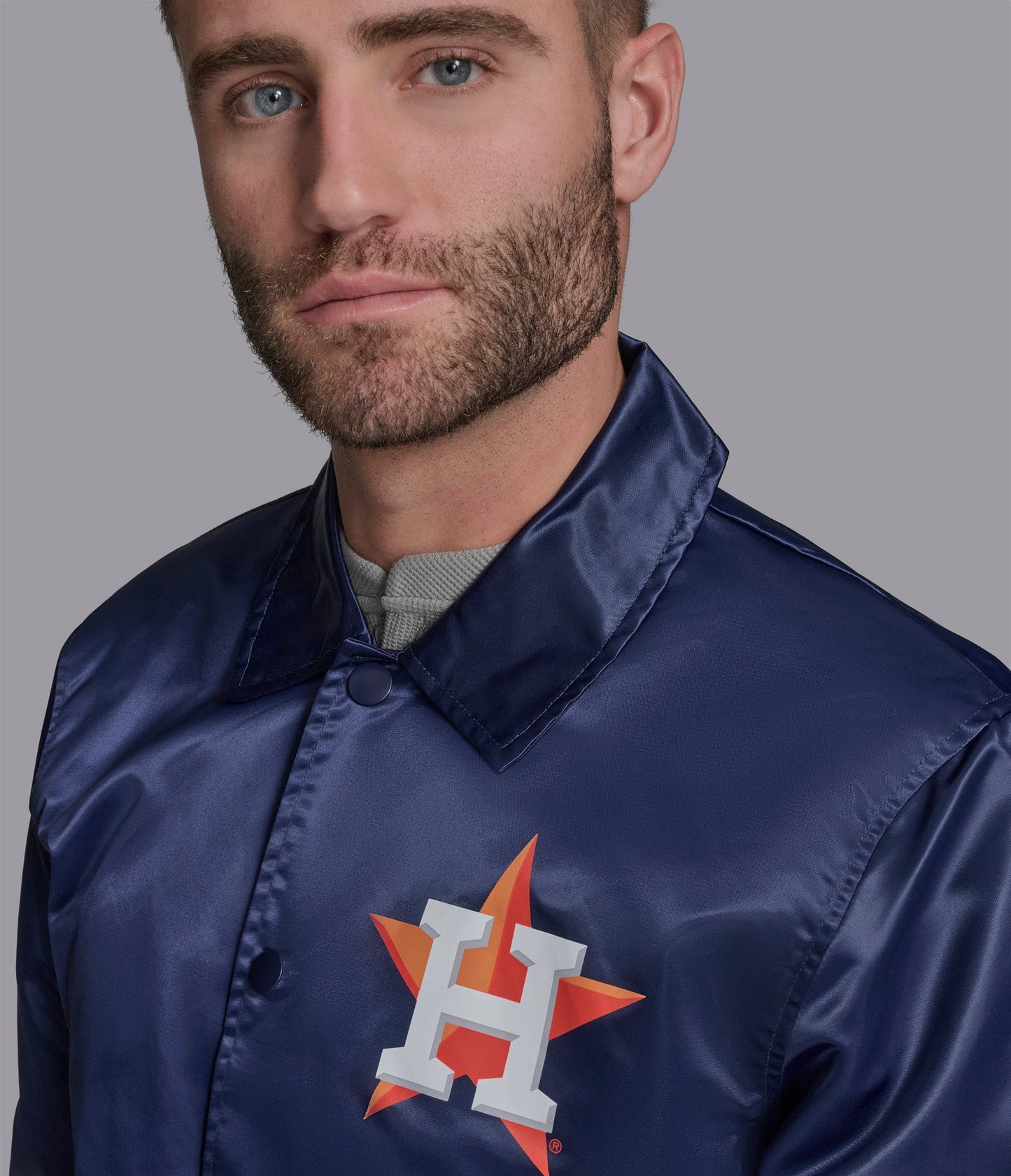 Houston Astros Option Route Coaches Jacket