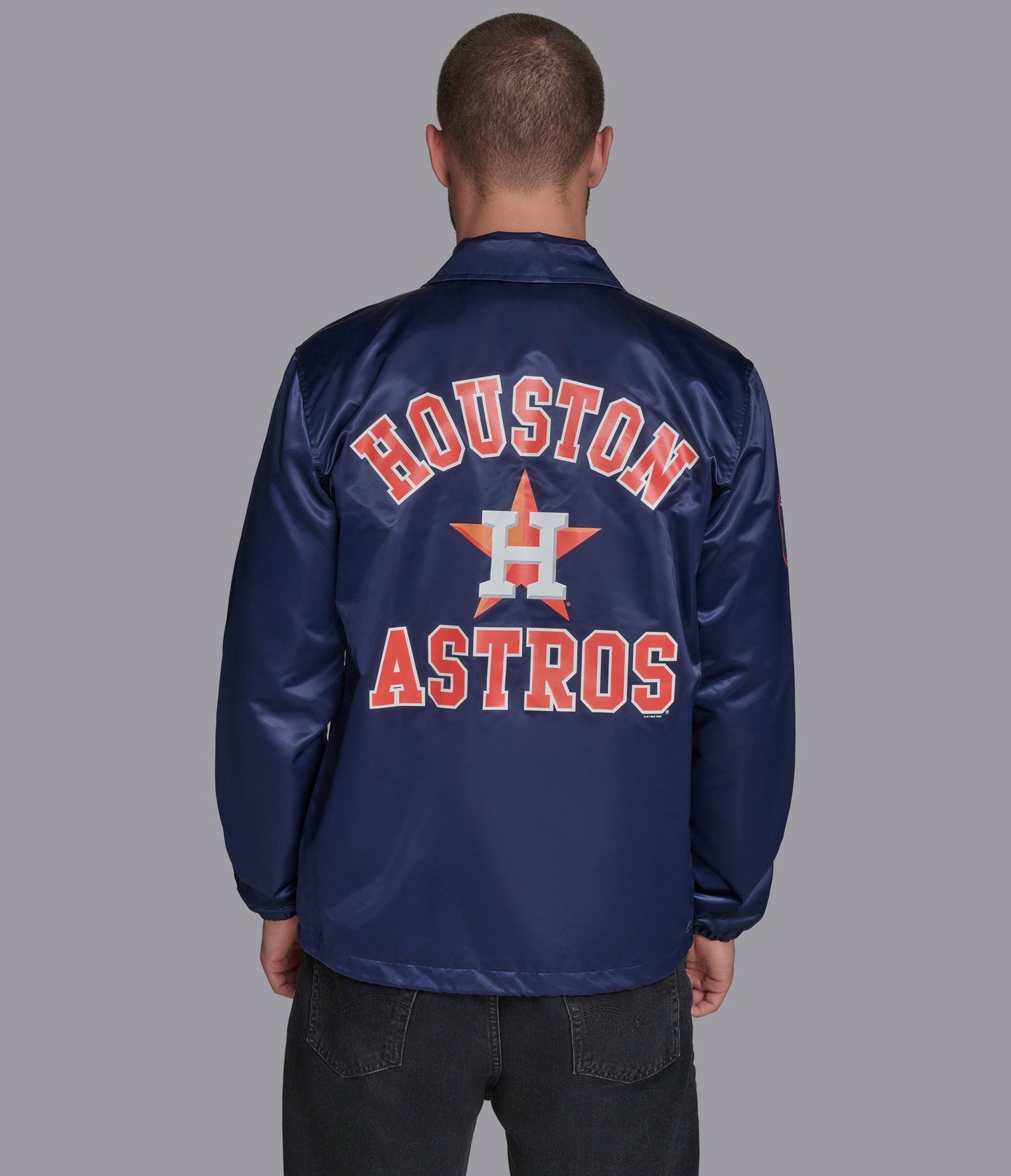 Houston Astros Option Route Coaches Jacket