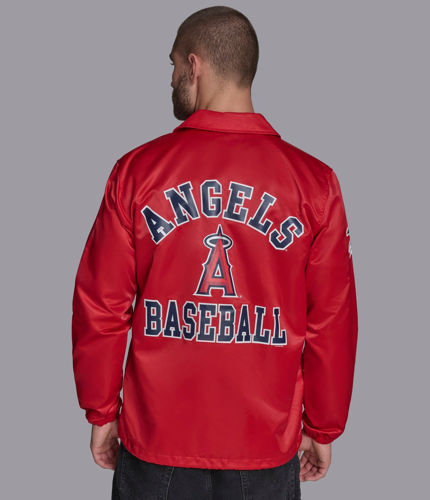 Anaheim Angels Option Route Coaches Jacket