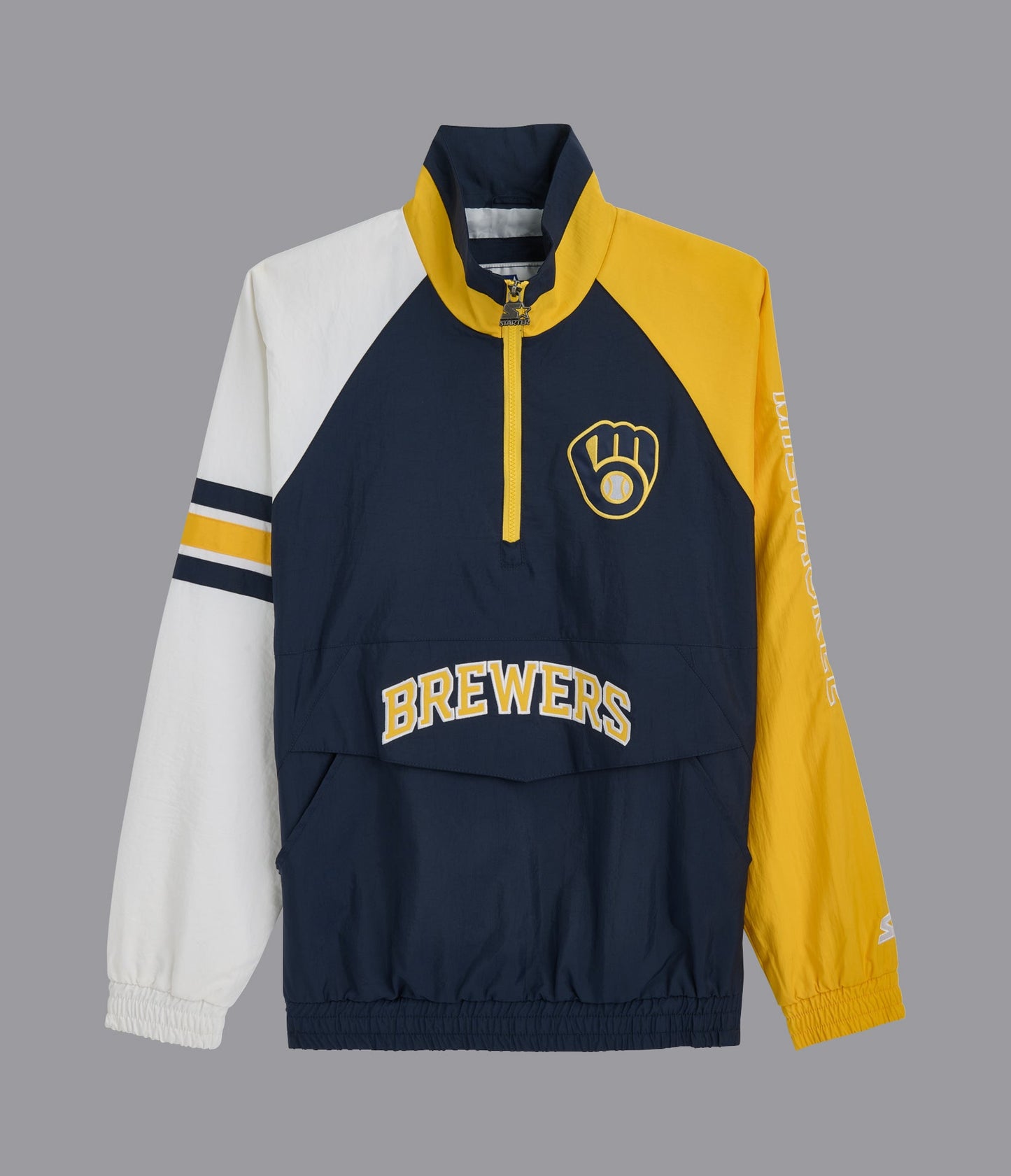 Milwaukee Brewers Elite Half Zip Pullover