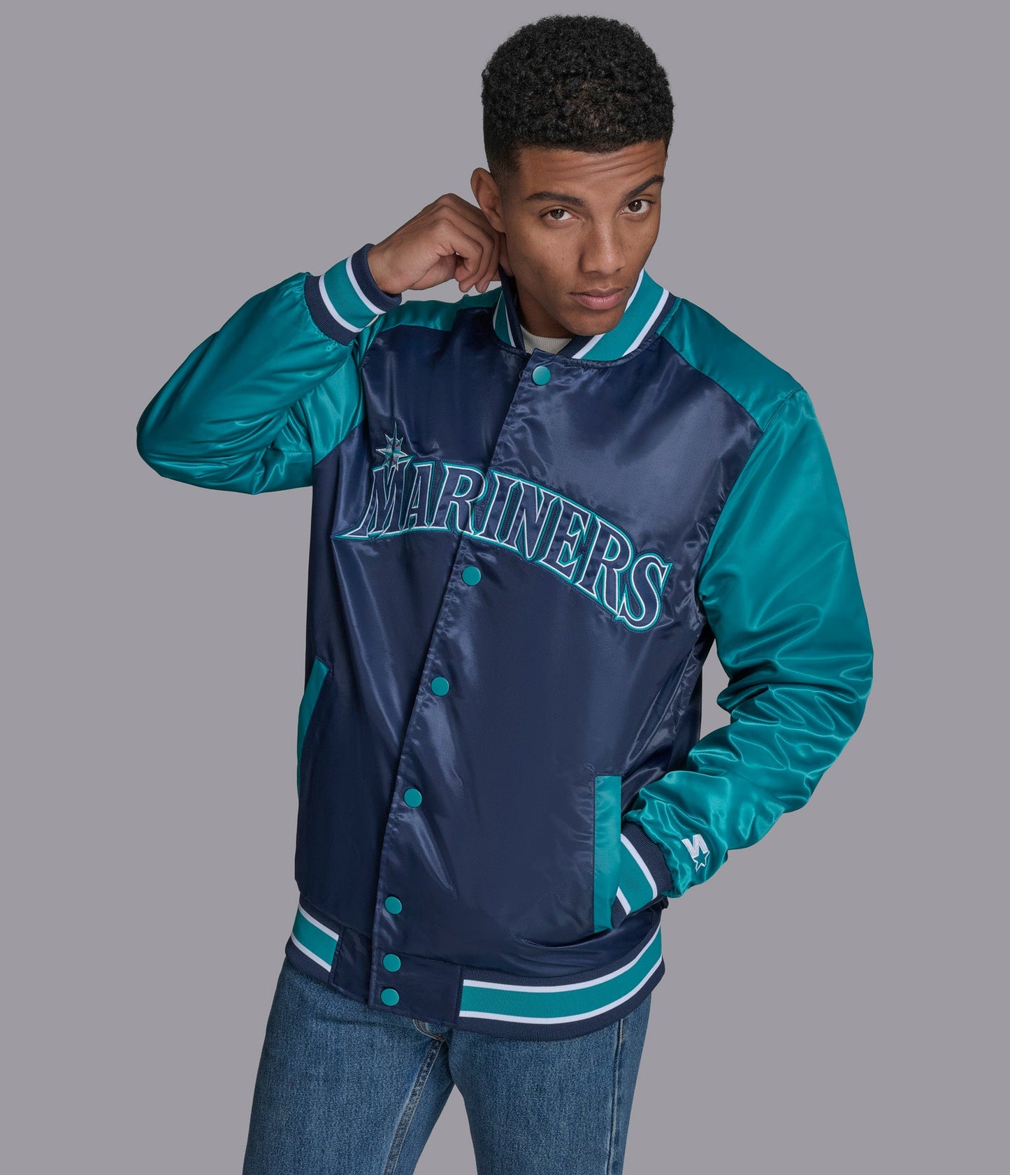 Seattle Mariners The Renegade Varsity Jacket