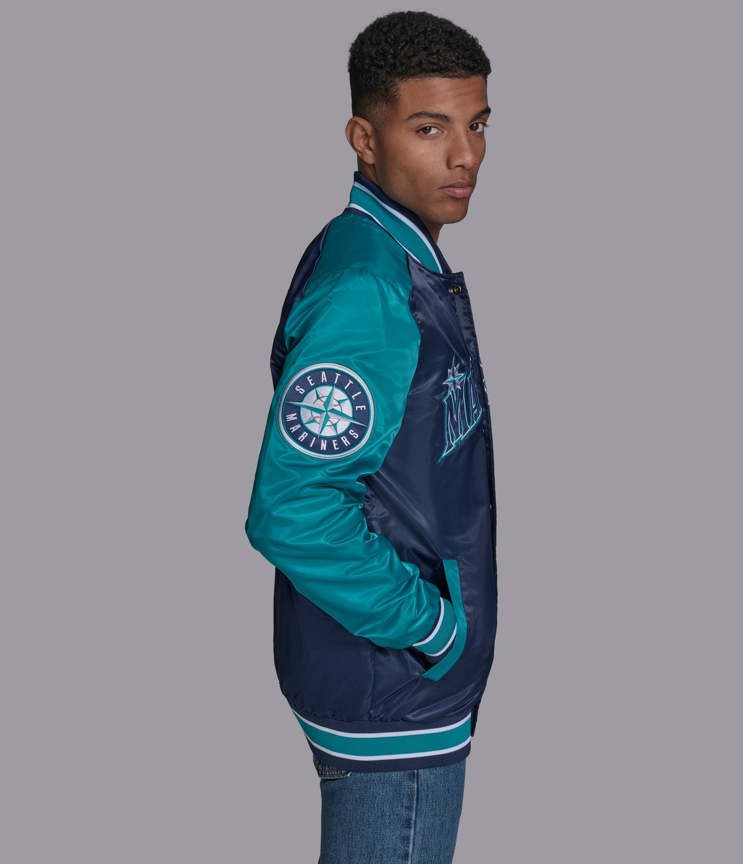 Seattle Mariners The Renegade Varsity Jacket