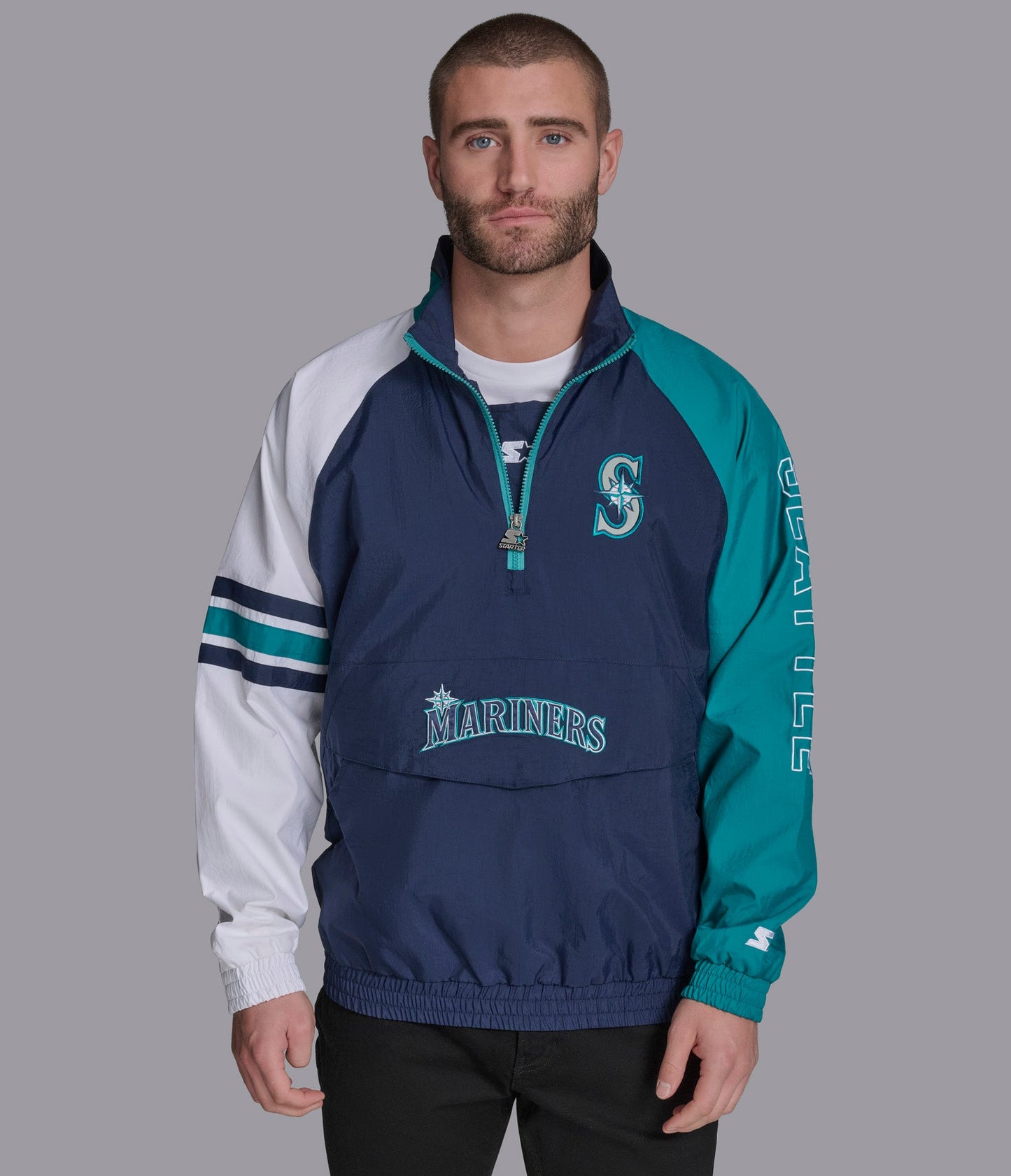 Seattle Mariners Elite Half Zip Pullover