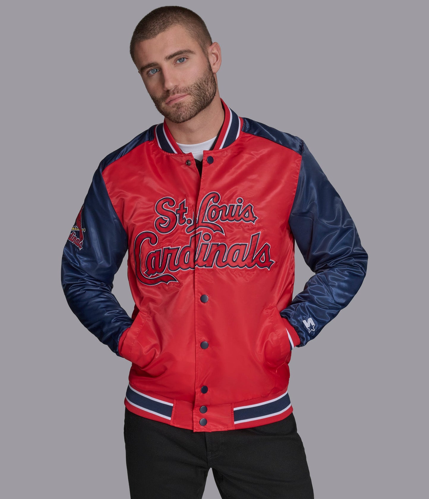 St Louis Cardinals The Renegade Varsity Jacket