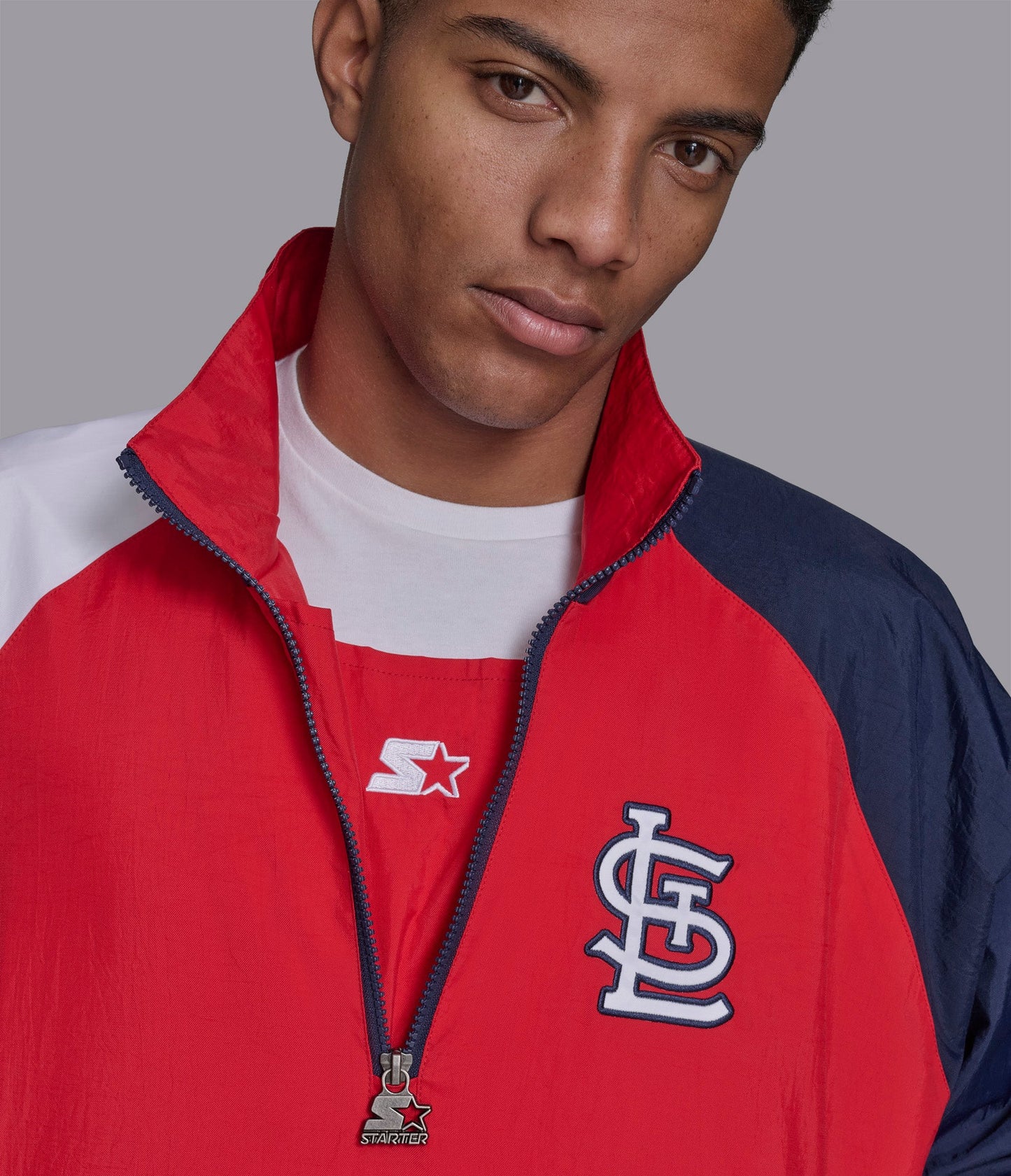 St Louis Cardinals Elite Half Zip Pullover