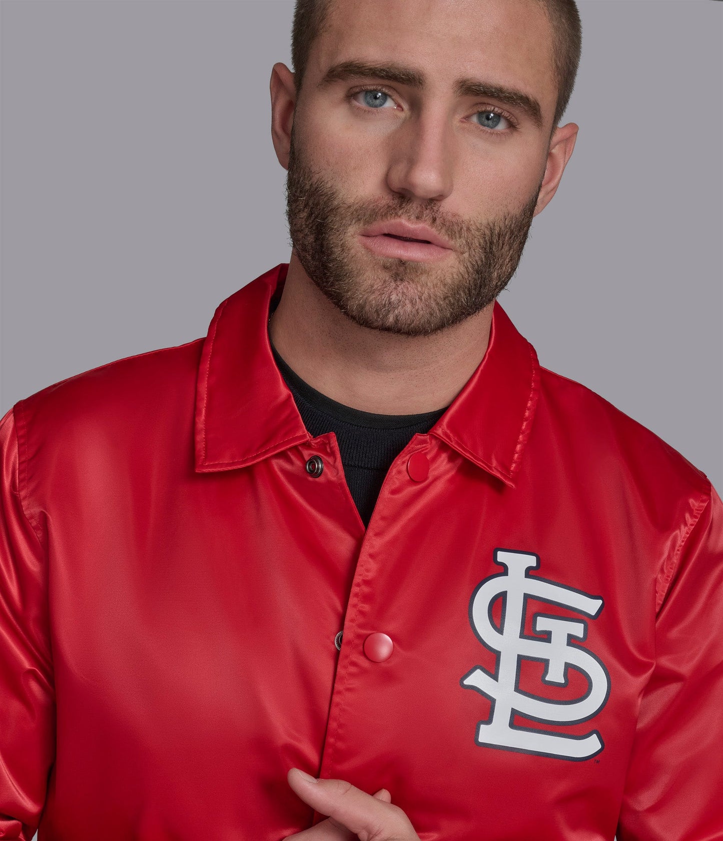 St Louis Cardinals Option Route Coaches Jacket