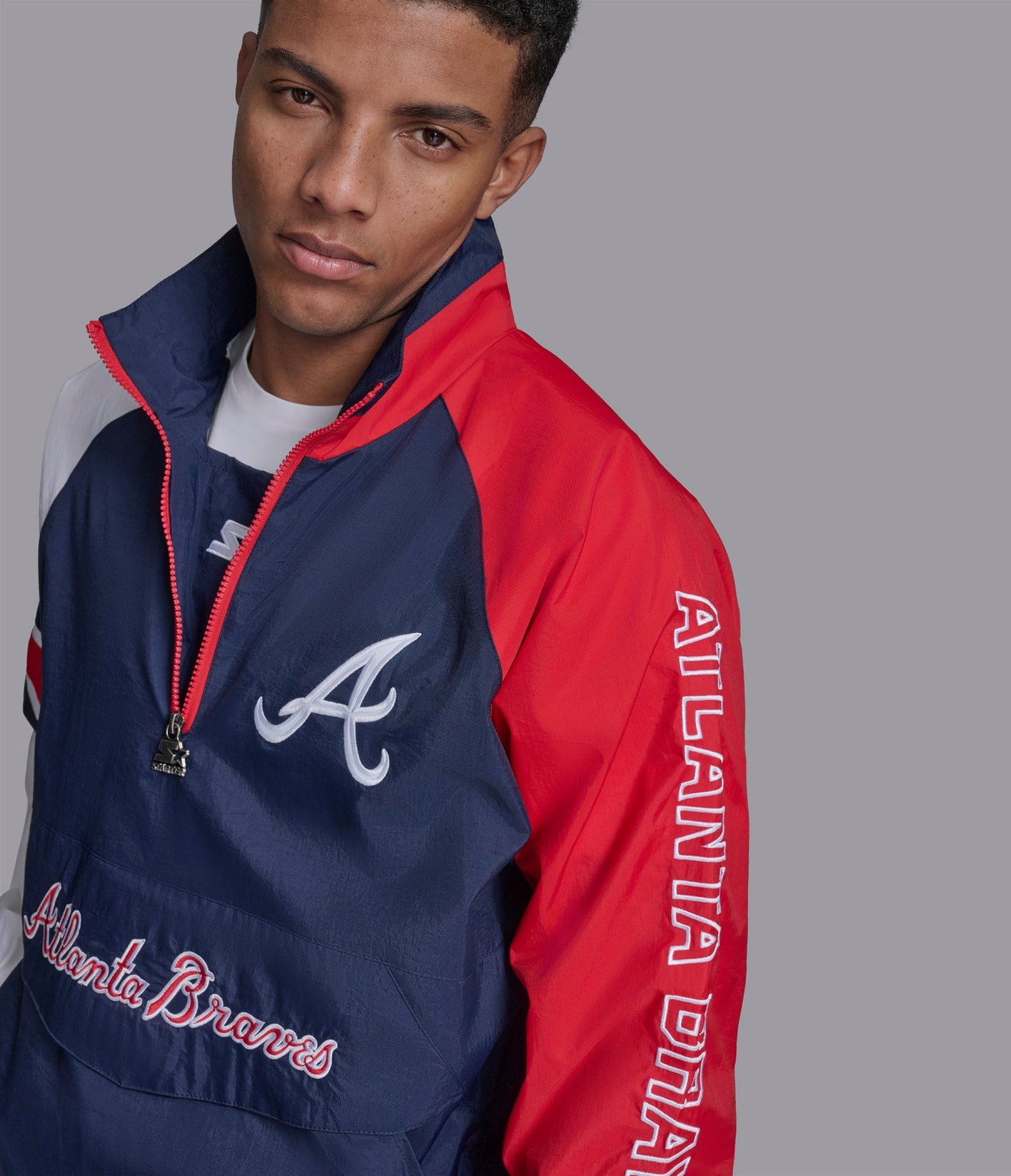 Atlanta Braves Elite Half Zip Pullover