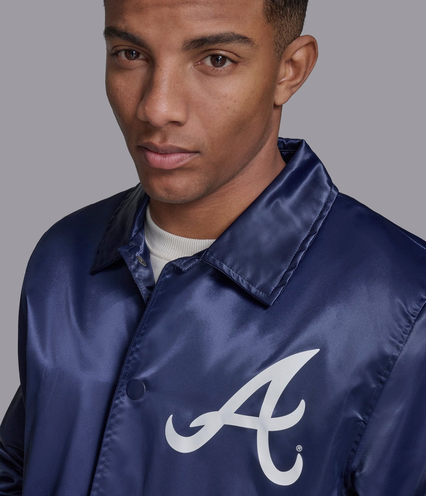 Atlanta Braves Option Route Coaches Jacket