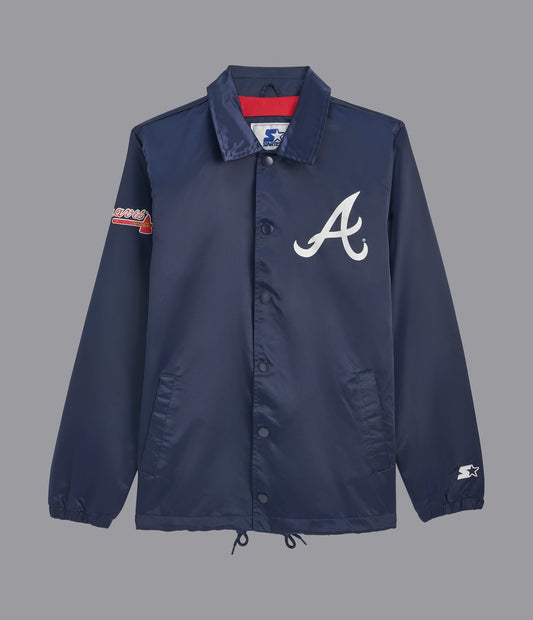 Atlanta Braves Option Route Coaches Jacket