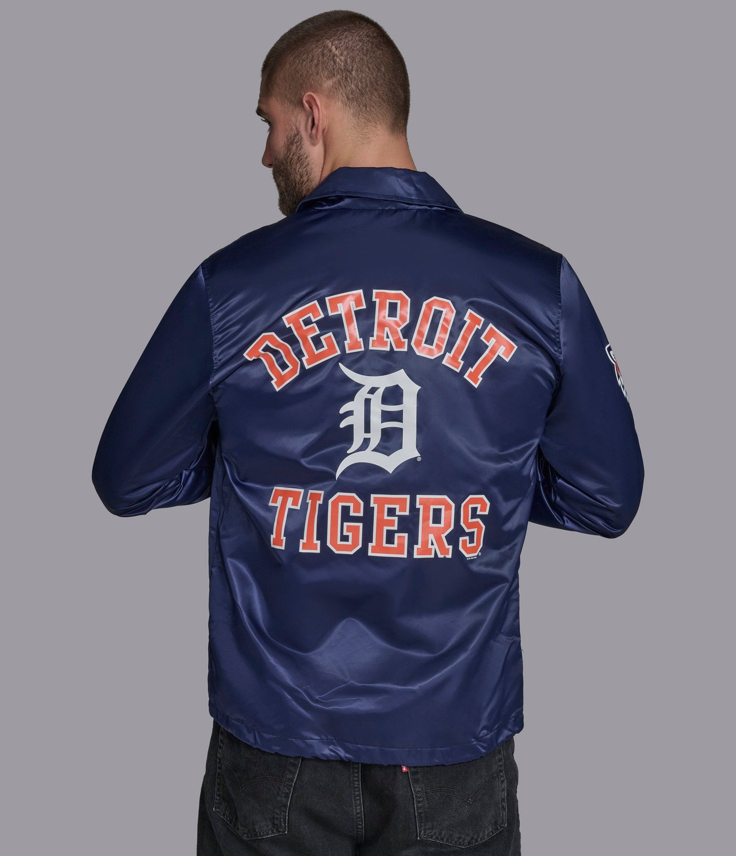 Detroit Tigers Option Route Coaches Jacket