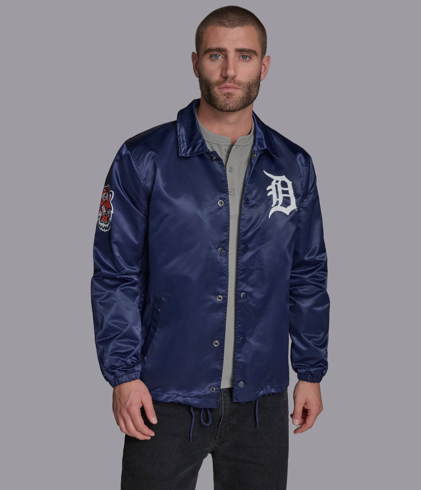 Detroit Tigers Option Route Coaches Jacket