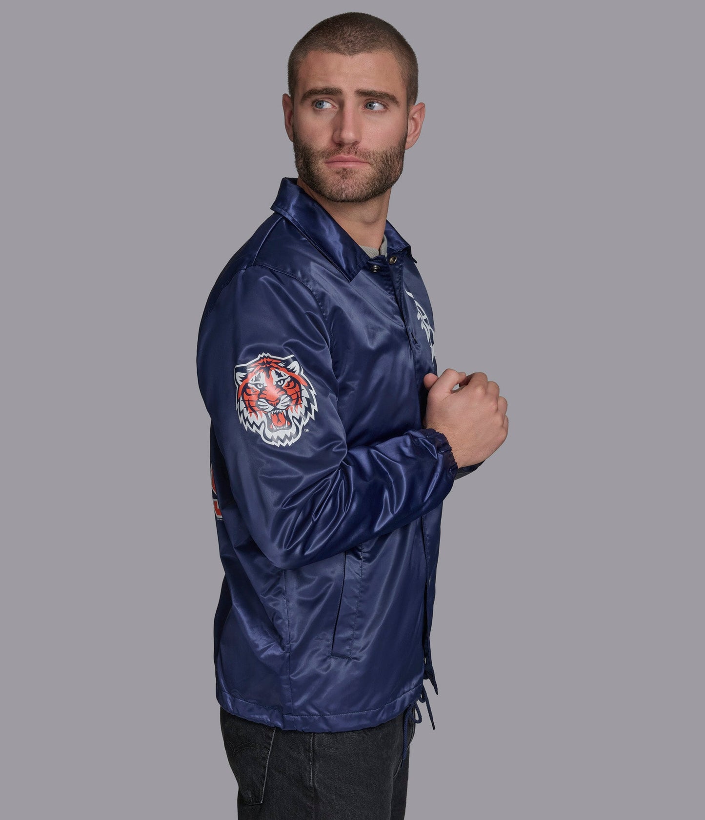 Detroit Tigers Option Route Coaches Jacket