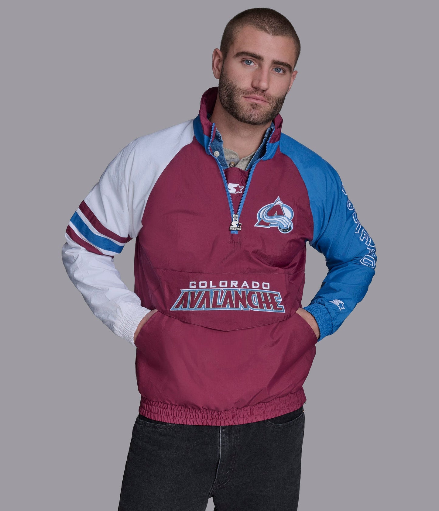 Colorado Avalanche Elite Half Zip Pullover