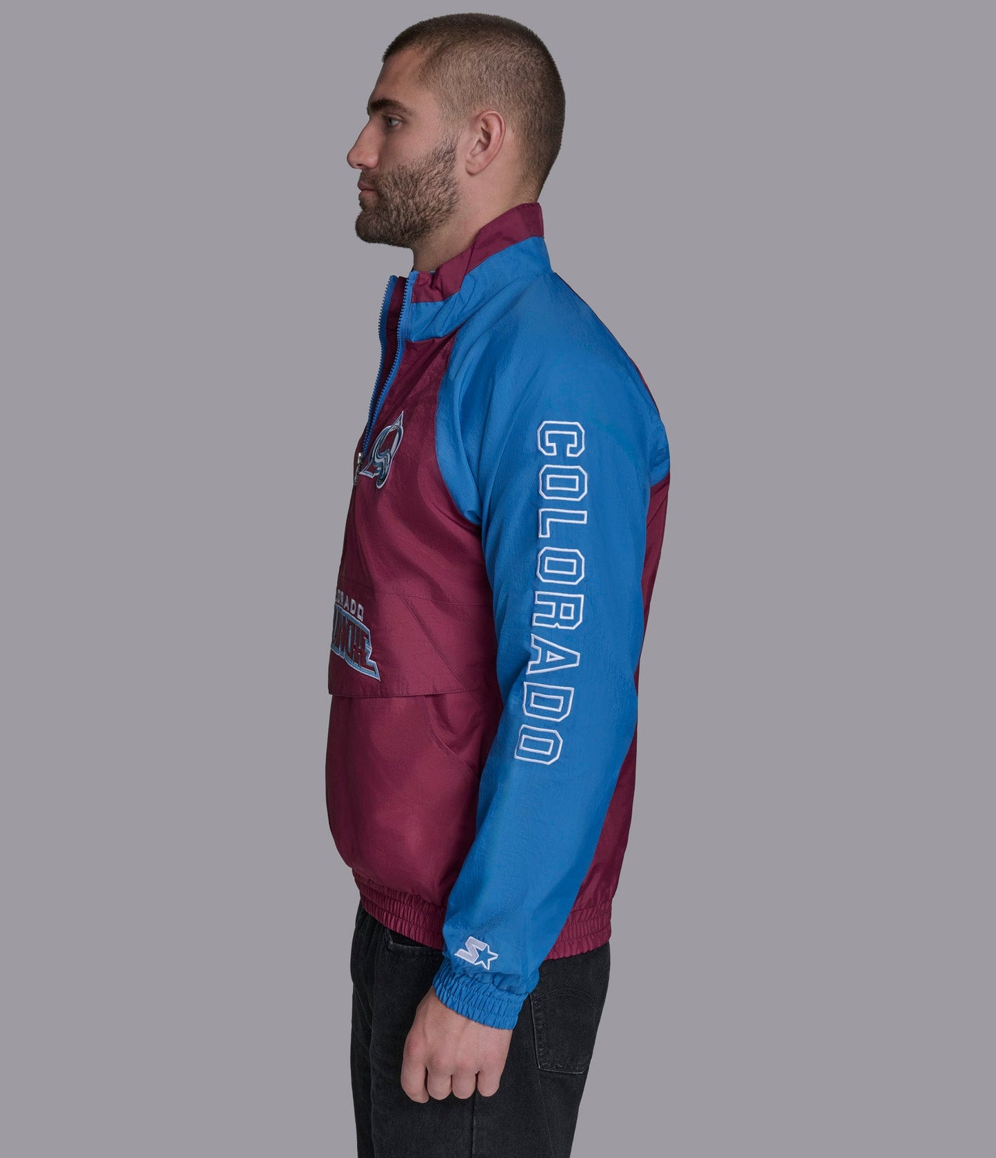 Colorado Avalanche Elite Half Zip Pullover