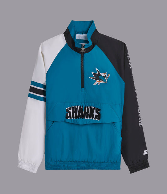 San Jose Sharks Elite Half Zip Pullover